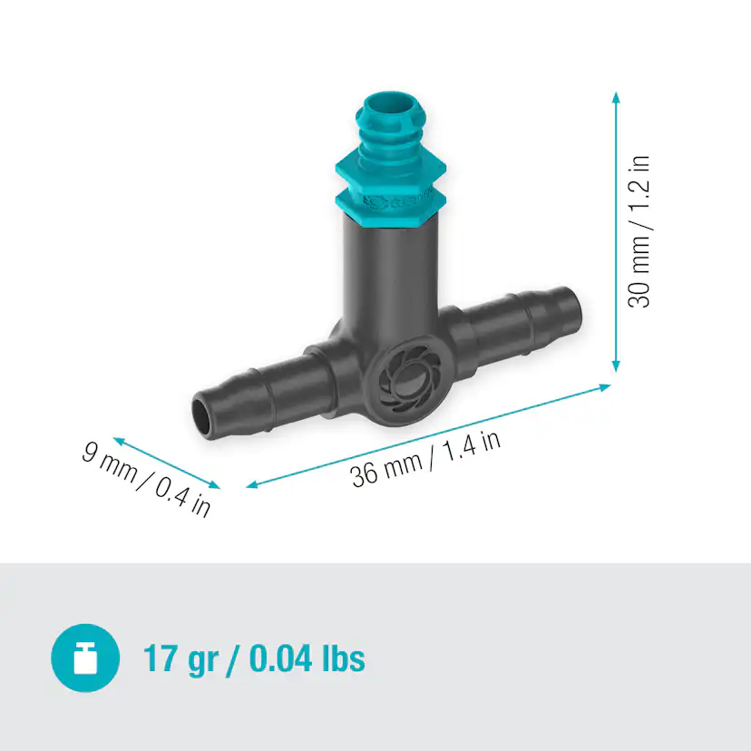 Droppfordeler Gardena Micro-Drip Inline 2 l/h