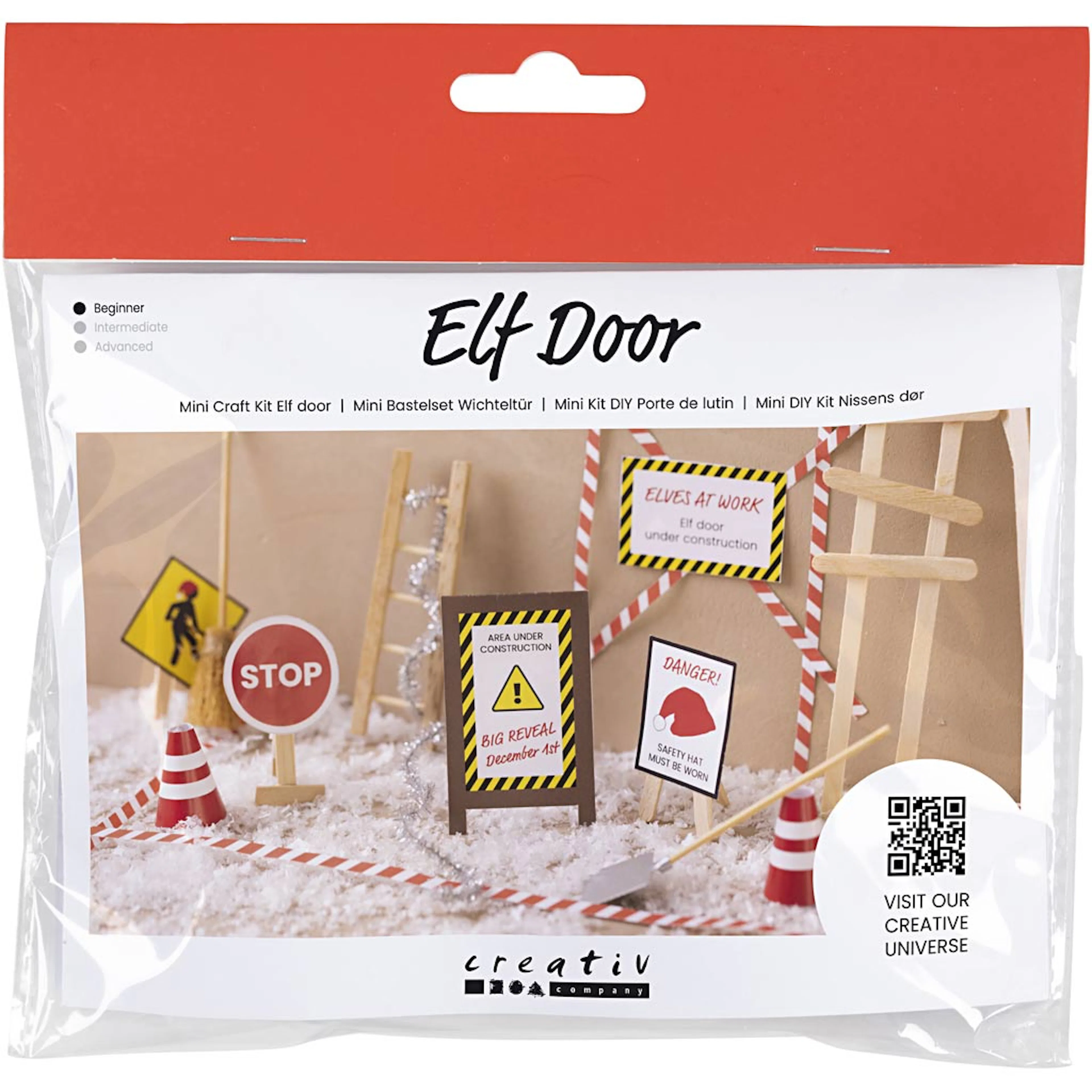 Alvedør Creativ Company Mini DIY Kit Byggearbeid pågår