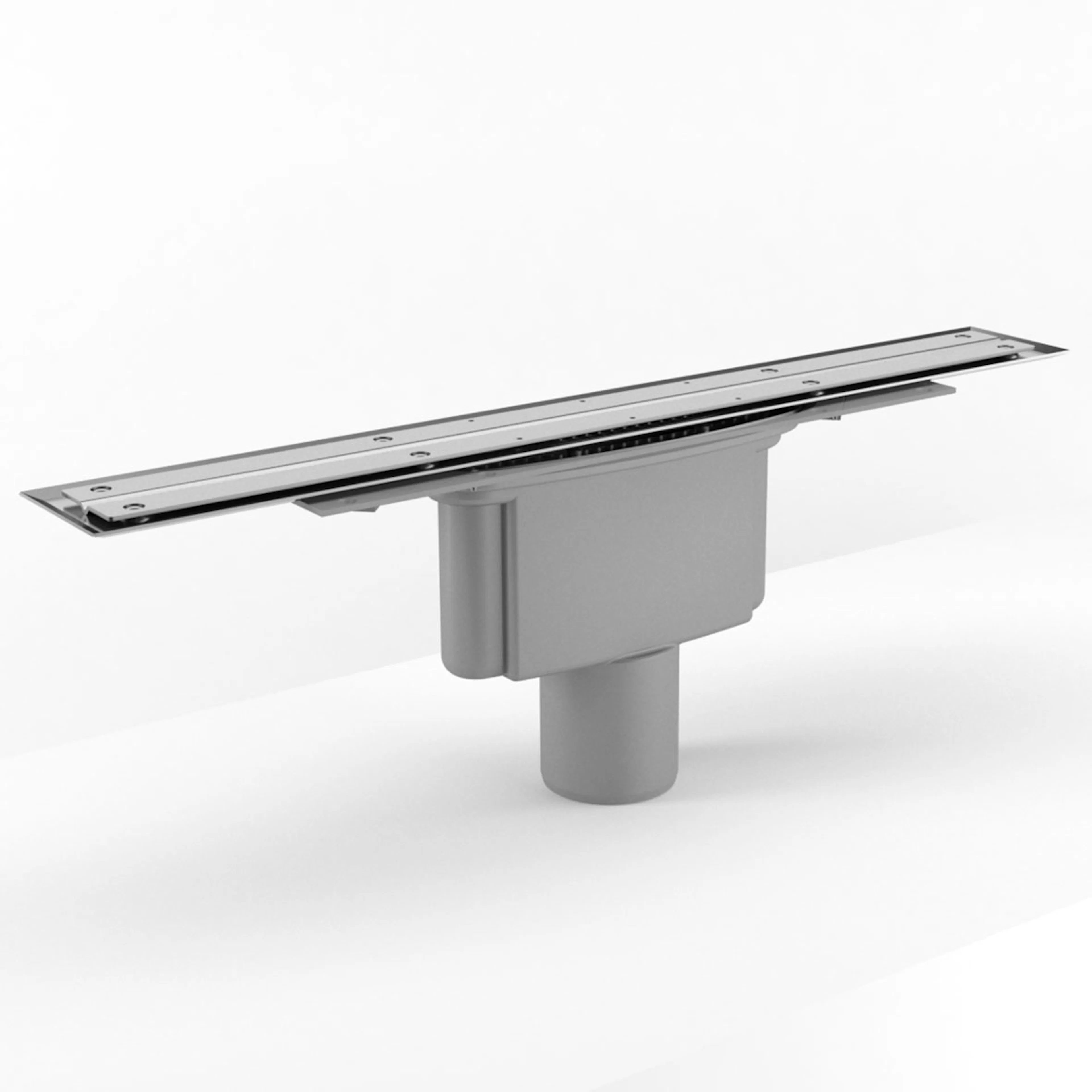 Golvbrunn Purus Line Premium Botten Ø75 mm 600 mm 600 mm