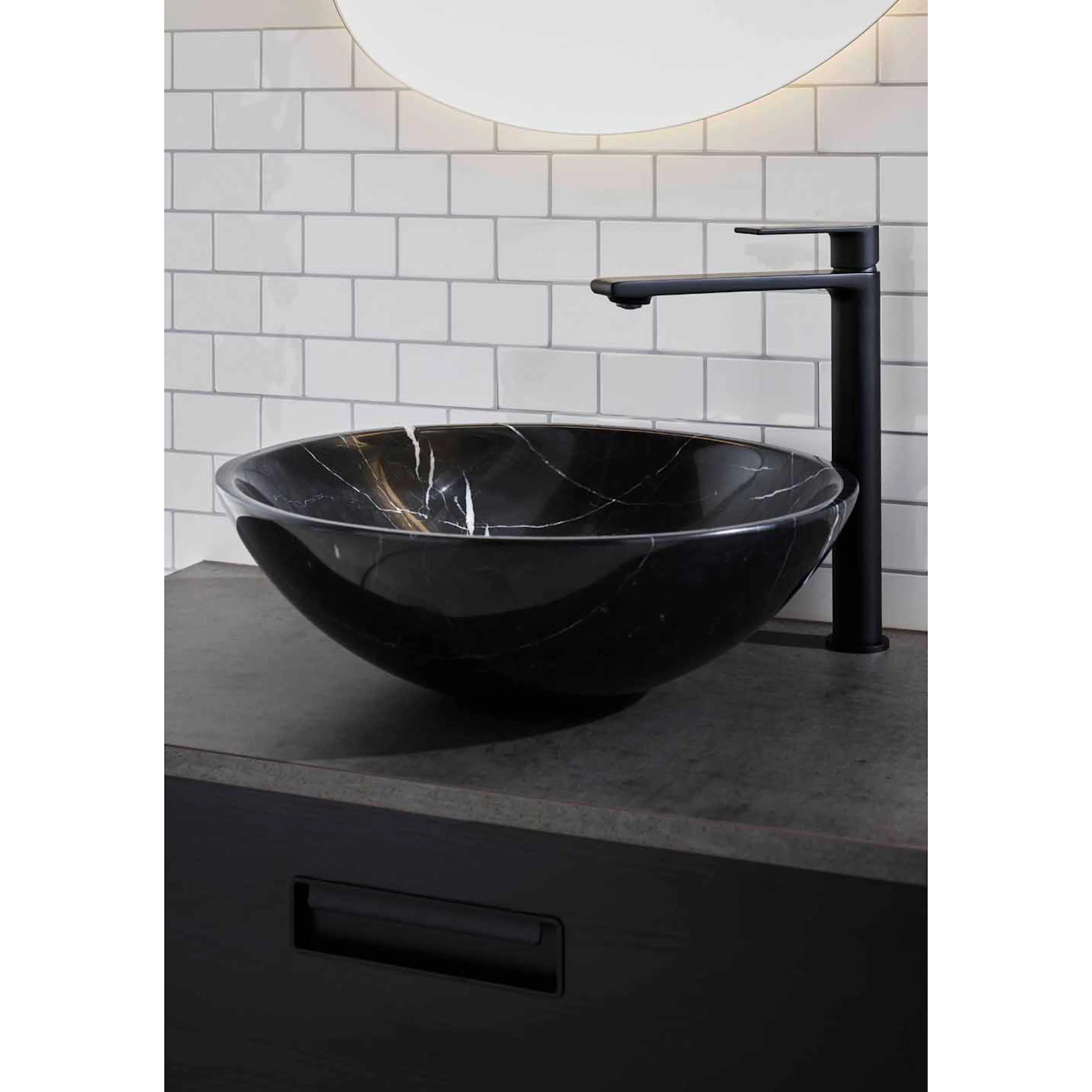 Servant Noro Marble med Servantbatteri Neo