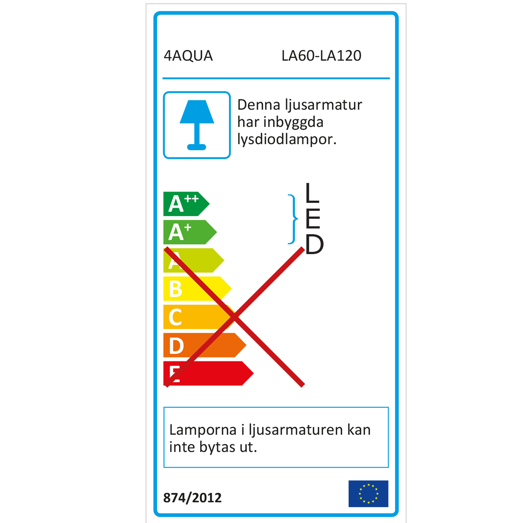 Ljusramp 4AQUA LED