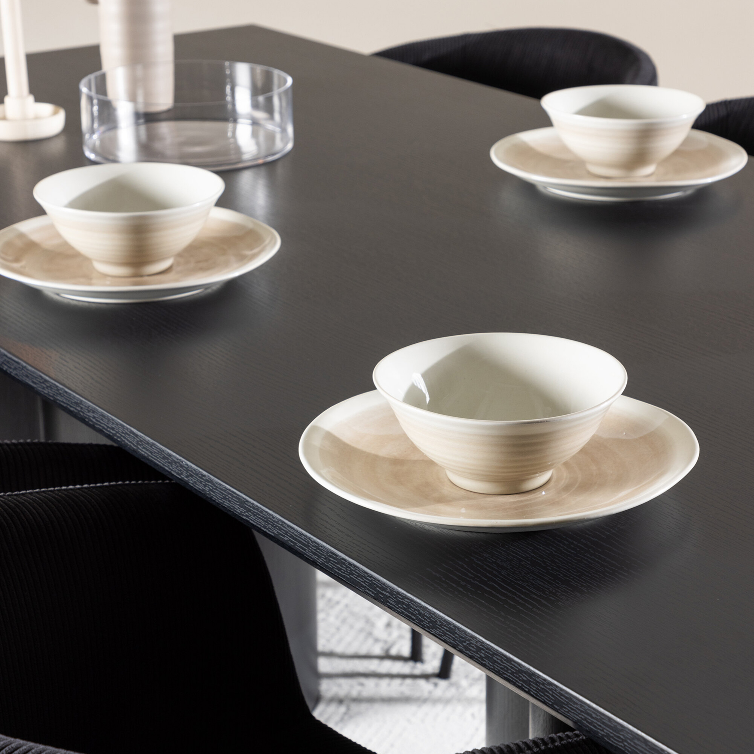 Spisegruppe Venture Home Olivia 210 med 6 stk Berit Stoler