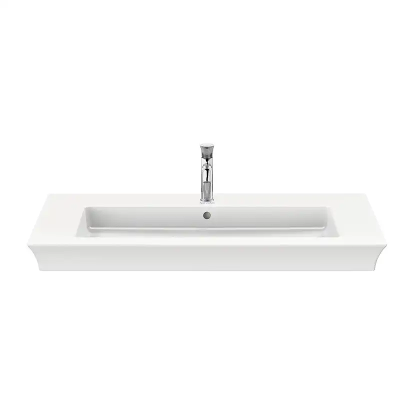 Servant Duravit White Tulip Hvit Høyblank