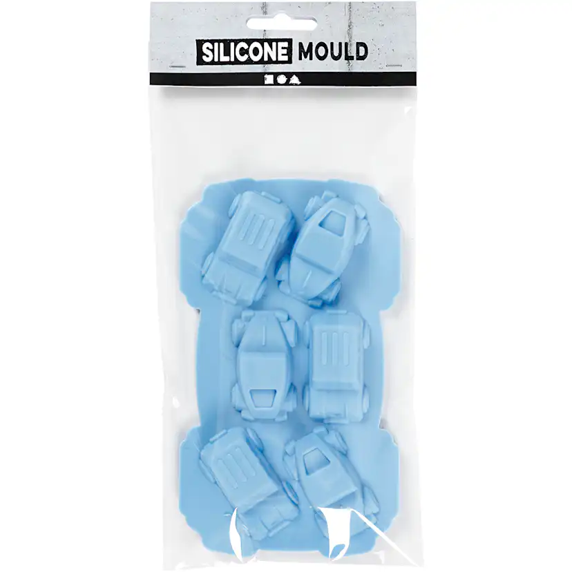 Silikonform Creativ Company Biler Håndtak 30x45 mm 125 ml 1 stk