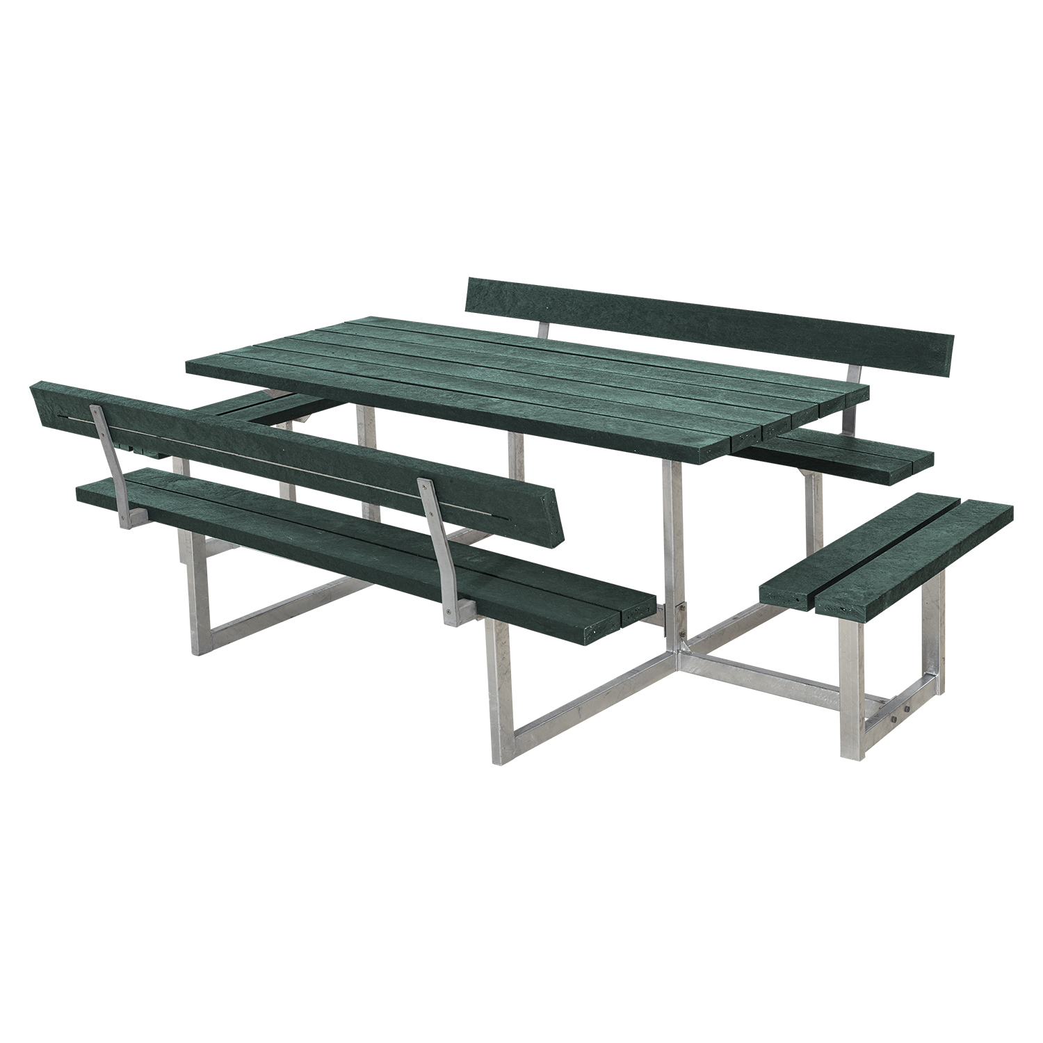 Piknikbord PLUS Basic med Påbygg 260 cm ReTex