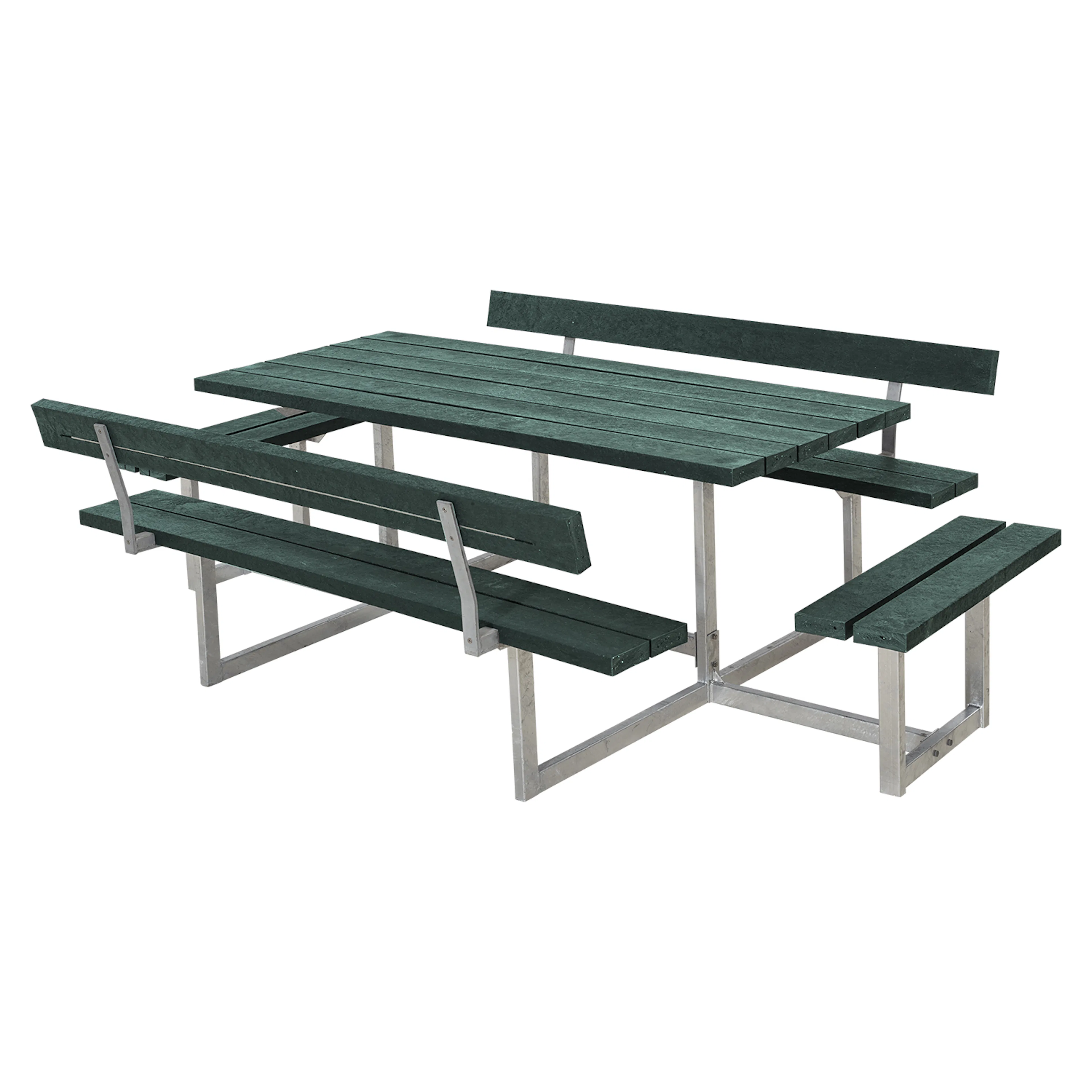 Piknikbord PLUS Basic med Påbygg 260 cm ReTex