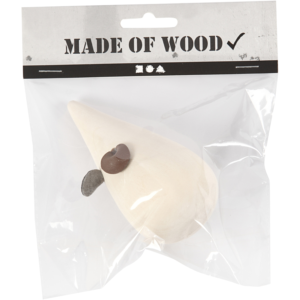 Mus Creativ Company av Lyst Tre 10x5,5 cm 1 stk