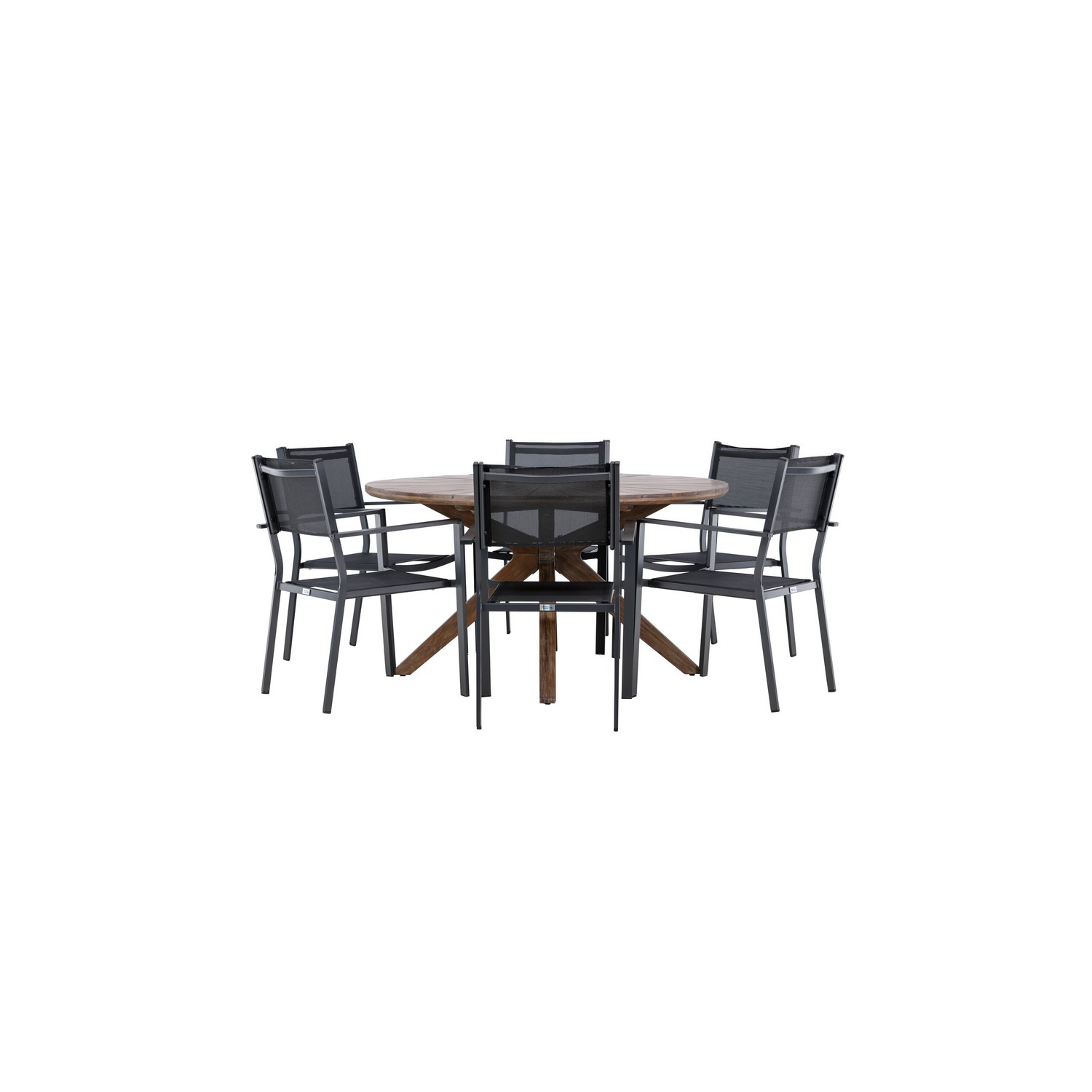Hagegruppe Venture Home Rosario med 6 Copacabana Stoler