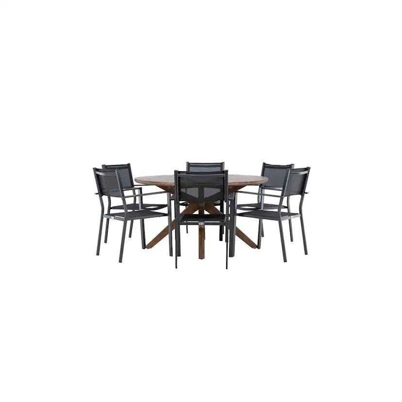 Hagegruppe Venture Home Rosario med 6 Copacabana Stoler
