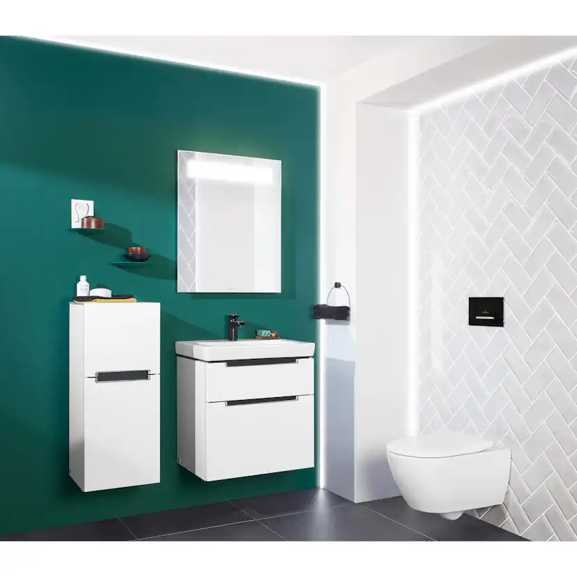Tvättställsskåp Villeroy & Boch Subway 2.0 med 2 Lådor
