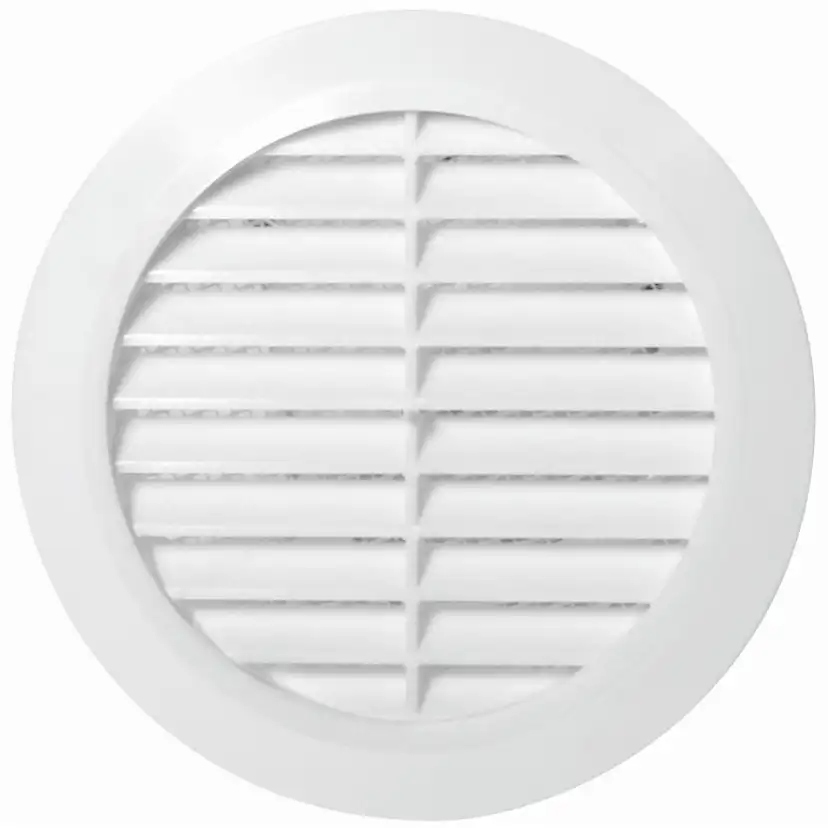 Ventilrist Malmbergs Rund 100 mm Hvit