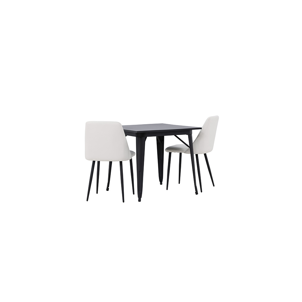 Spisegruppe Venture Home Tempe med 2 stk Night Stoler