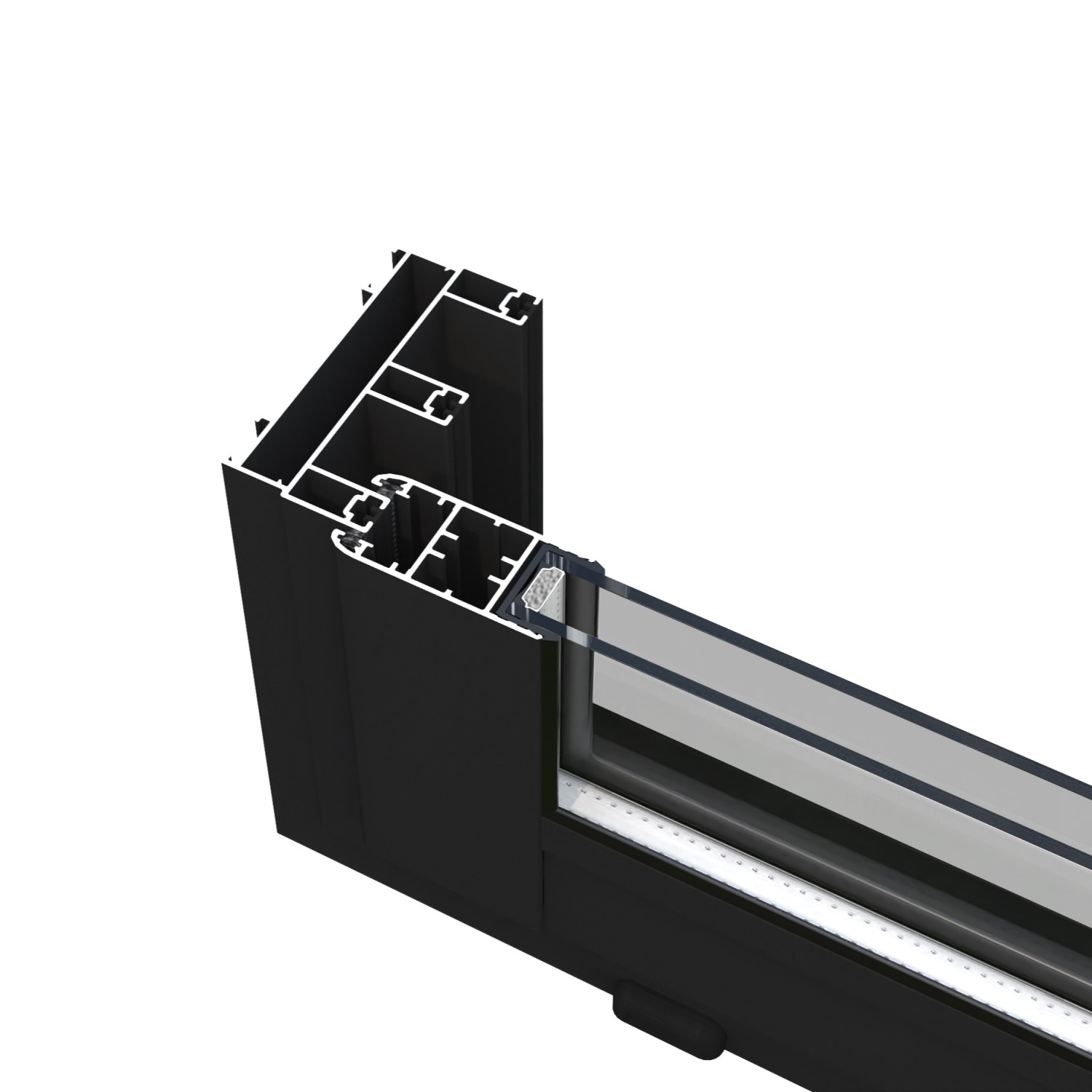 Skyvedør Palmako SLIDE PLUS 2-Lags Aluminium
