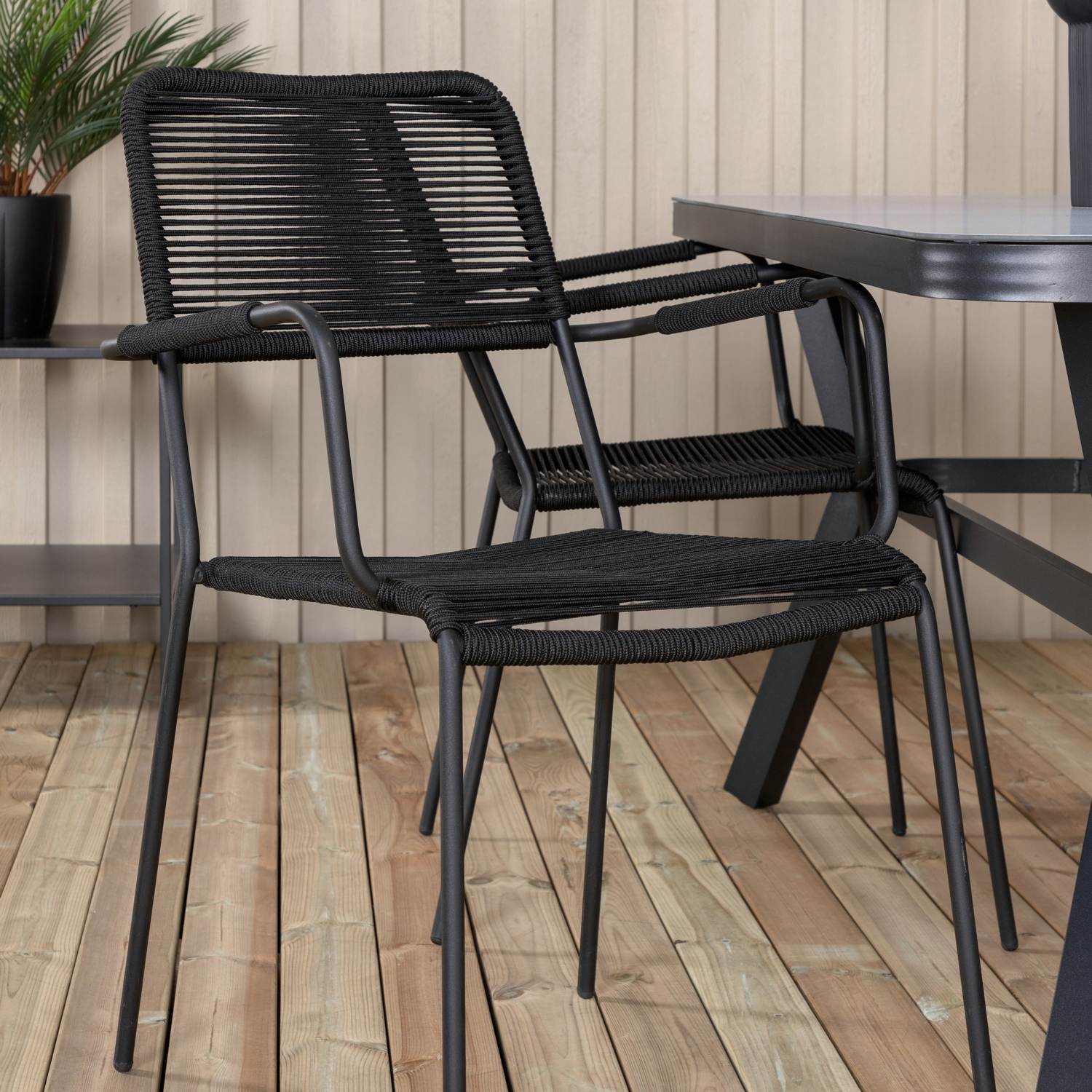 Spisegruppe Venture Home Vyn med 4 Lumi Spisestoler