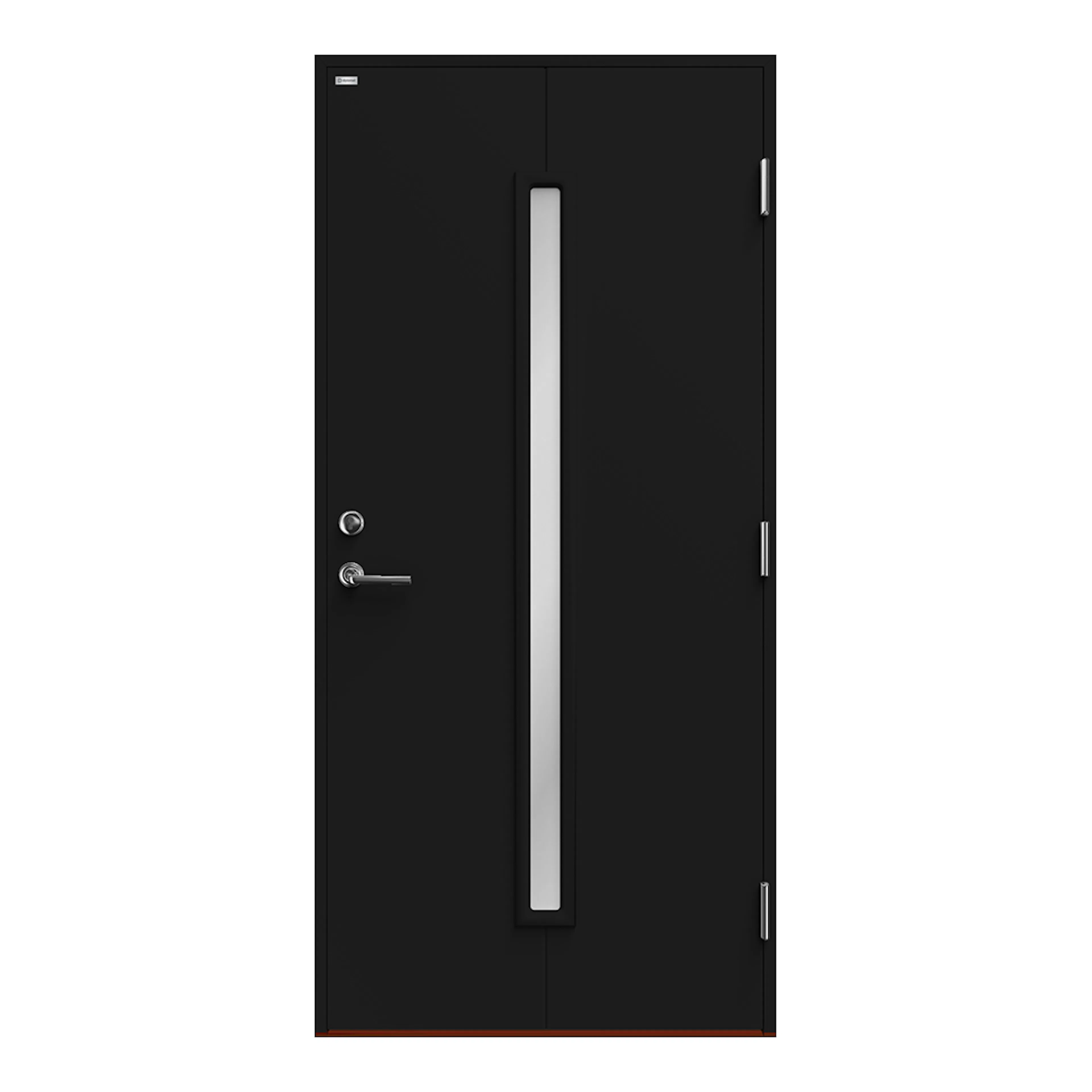 Ytterdør Diplomat Maj Sotet Glass