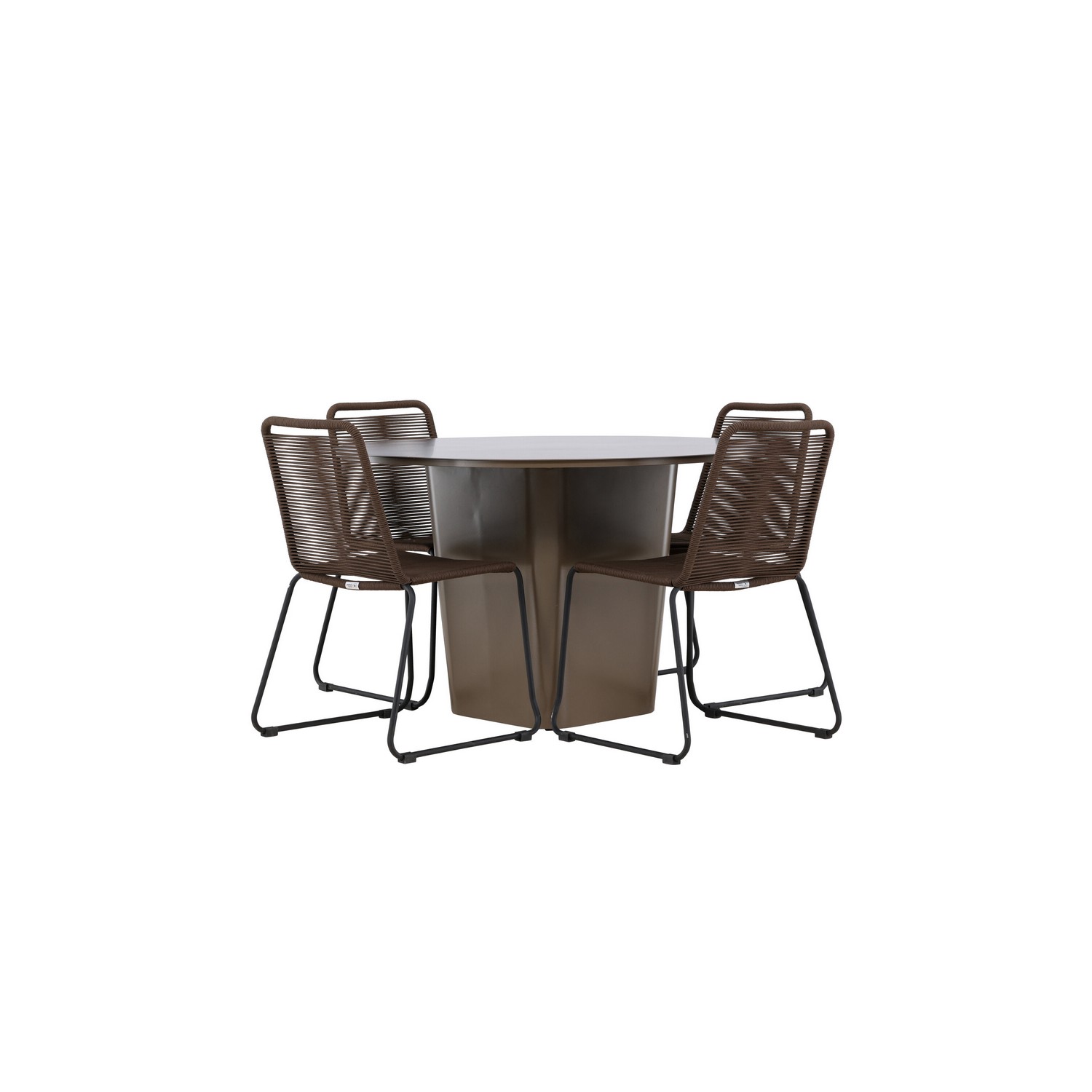Hagegruppe Venture Home Santa Fe med 4 Lindos Stoler