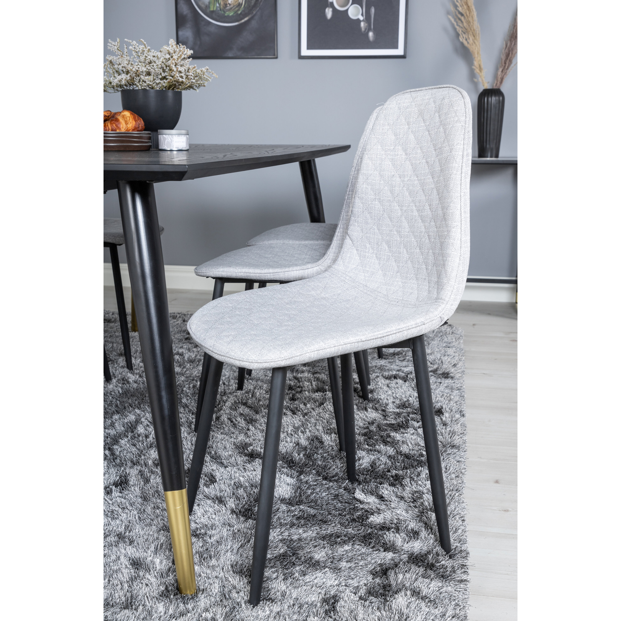 Spisegruppe Venture Home Dipp med 6 Polar Stitches Stoler
