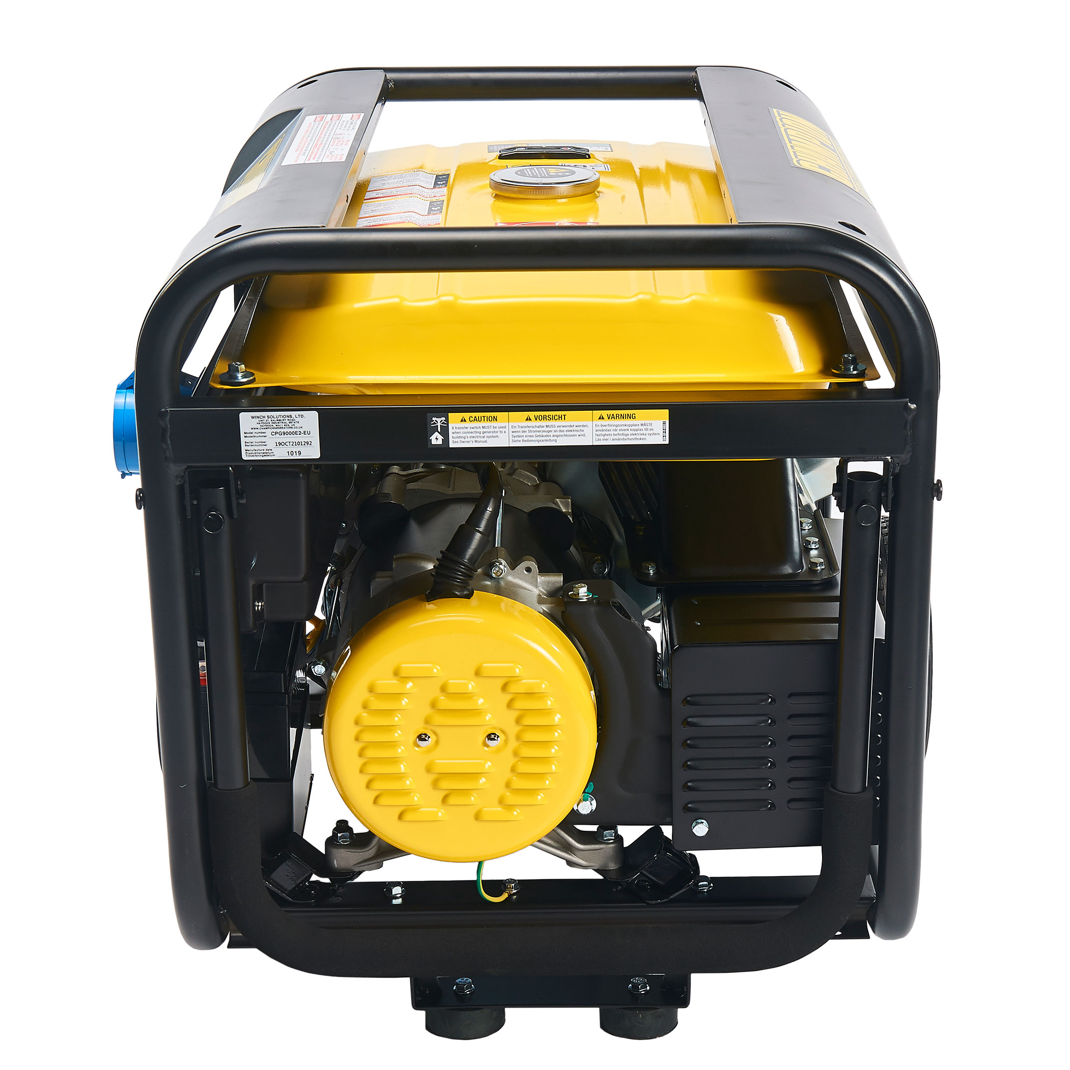 Strømaggregat Champion Generators CPG9000E2 8kW 1-fas Bensin med Fjernstart