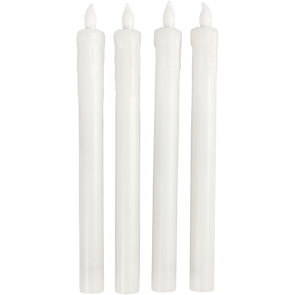 LED-stearinlys Creativ Company 4-Pk