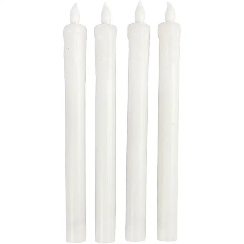 LED-stearinlys Creativ Company 4-Pk