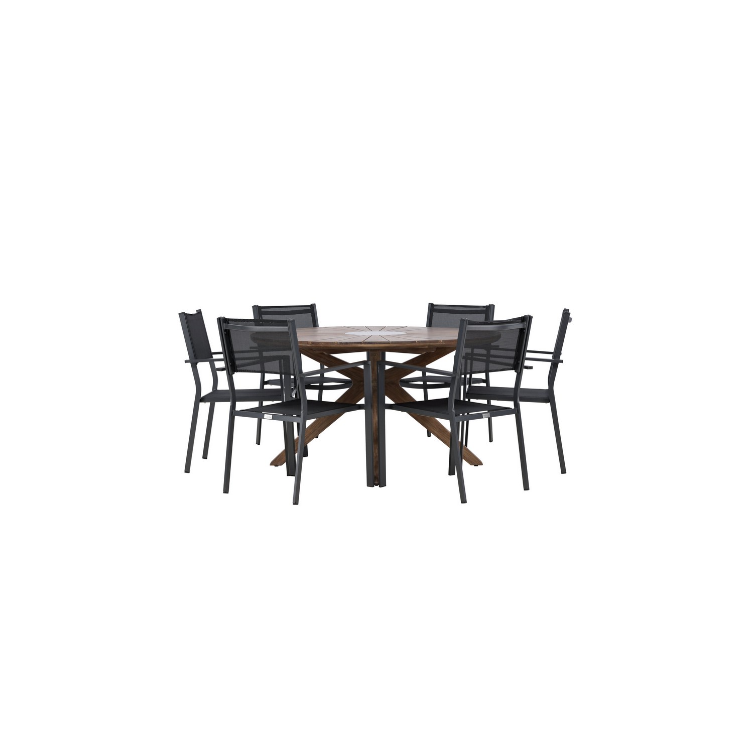Hagegruppe Venture Home Rosario med 6 Copacabana Stoler
