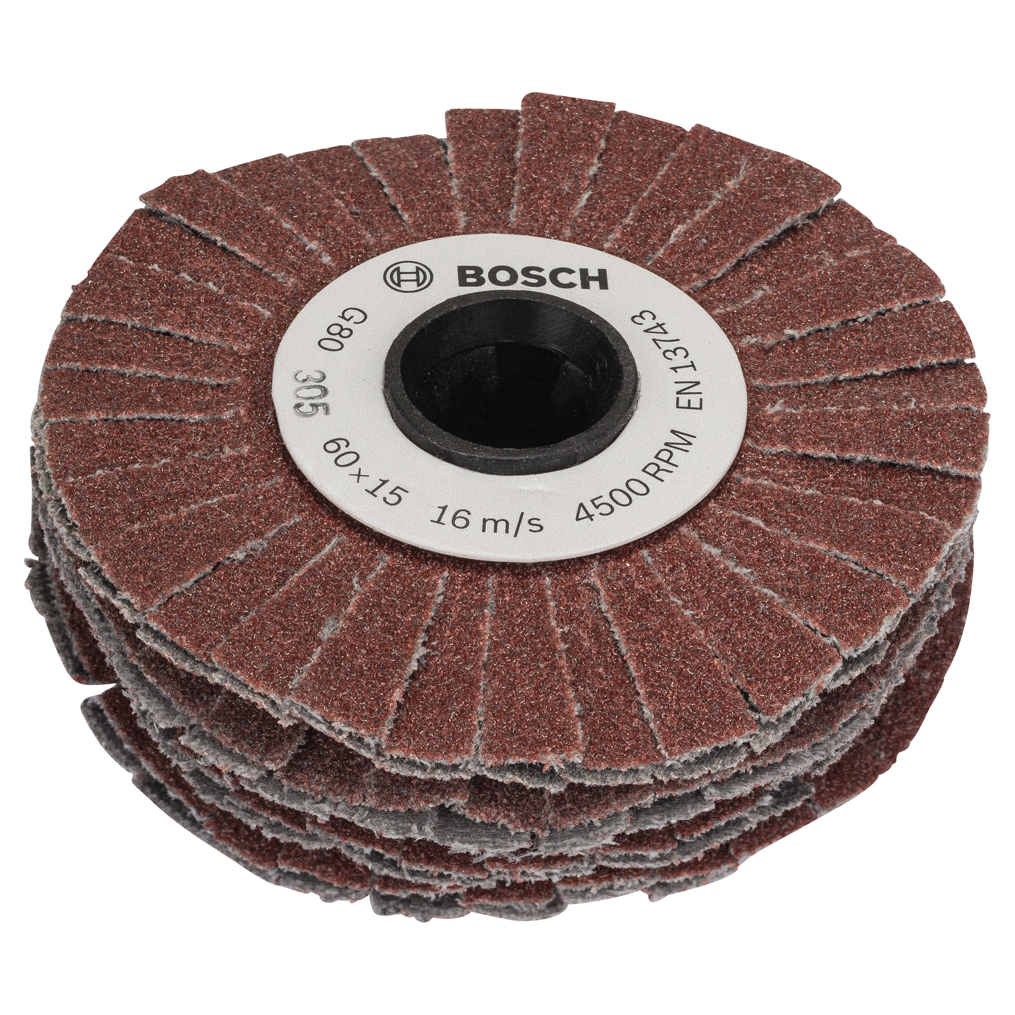 Sliptrissa Bosch Power Tools Flexibel 15 mm K80