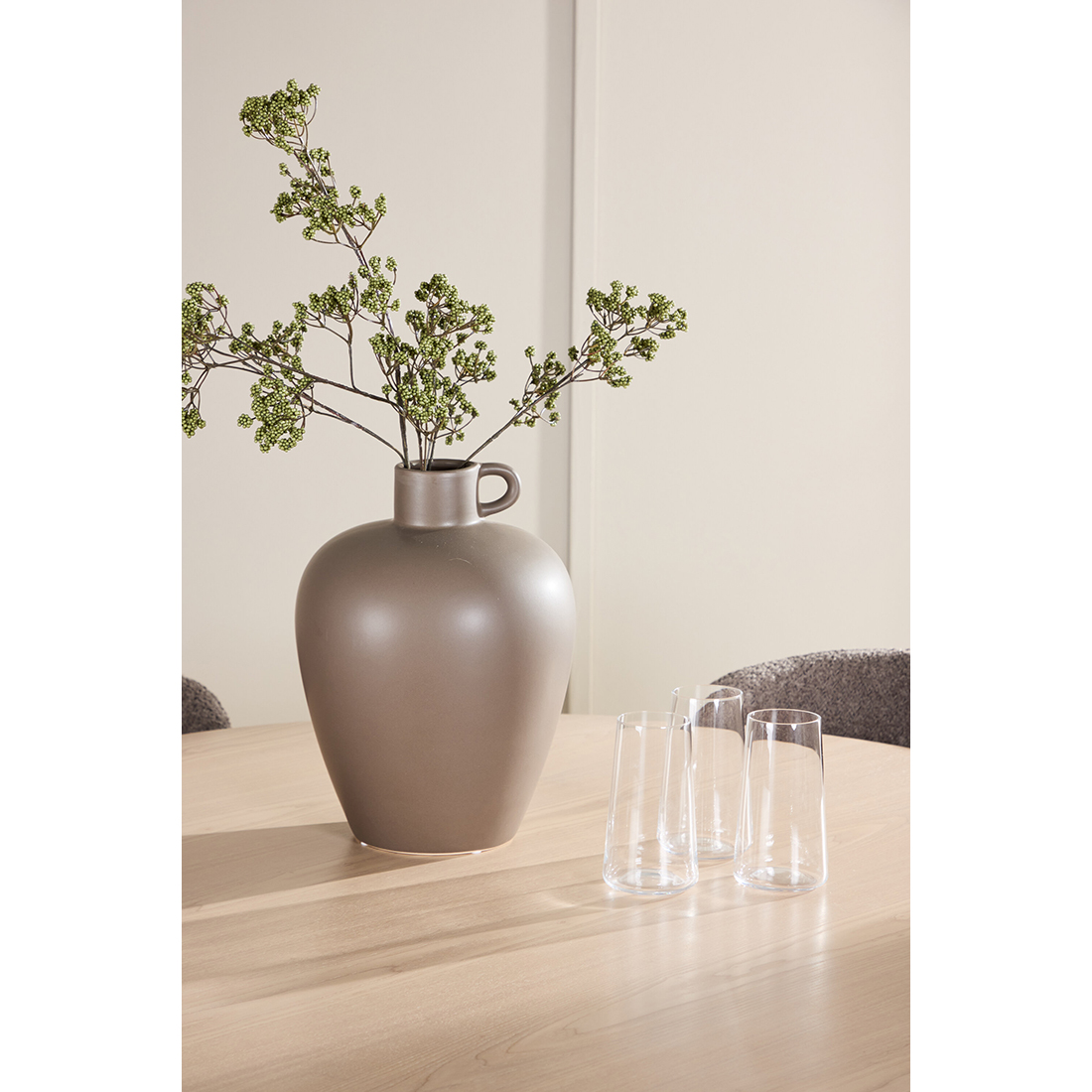 Spisegruppe Venture Home Flora Ø120 cm med 4st Astoria Spisestoler