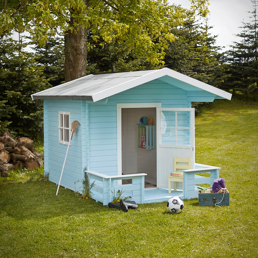 Lekestue 182 x 161 cm + 72 cm Terrasse Ubehandlet inkl. Takpapp