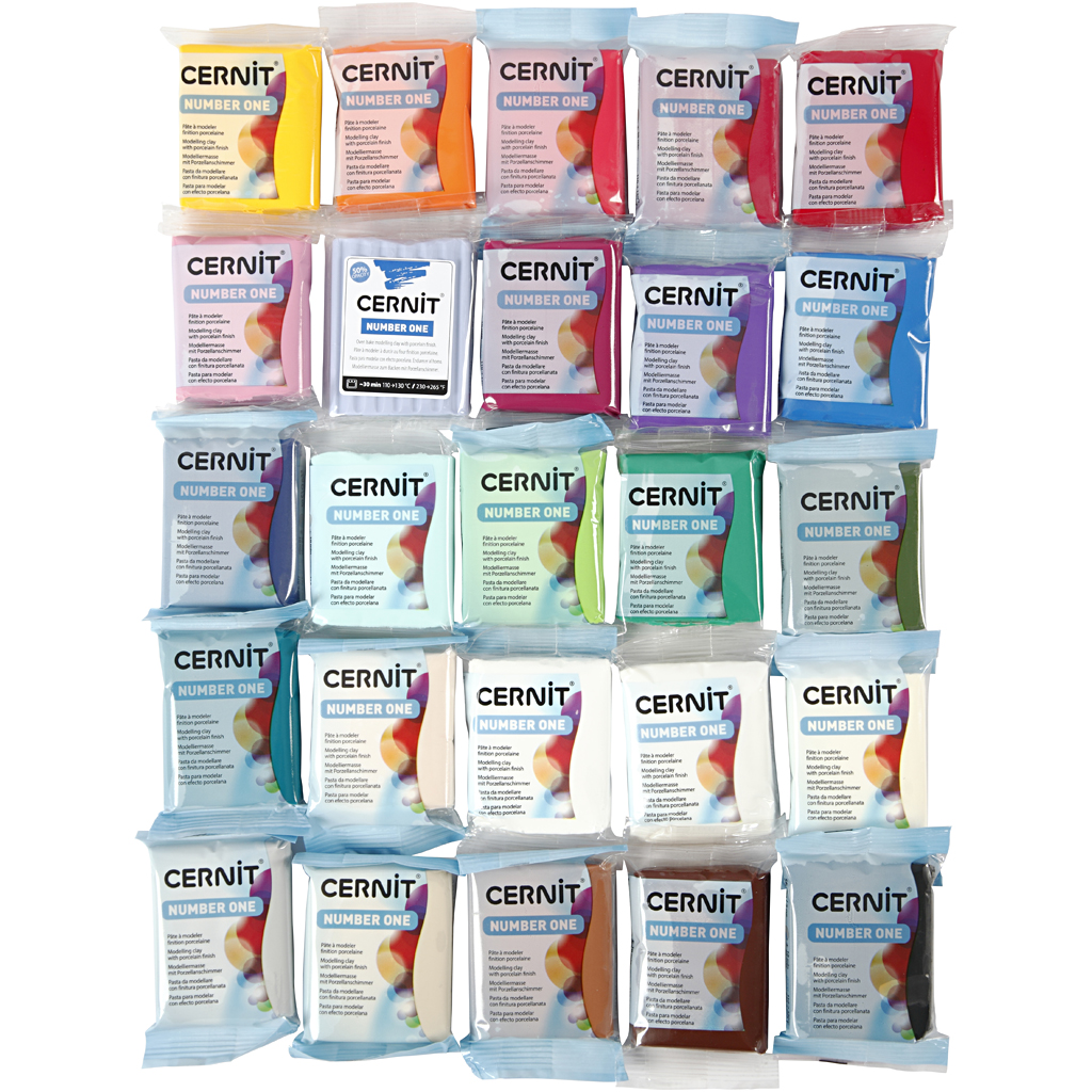 Cernit Creativ Company Ass Farger 25x56 g/1 Pk