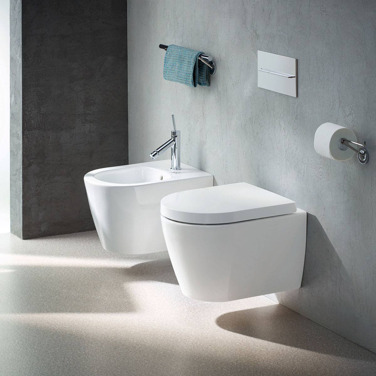 Vegghengt Toalett Duravit ME by Starck Rimless uten Toalettsete