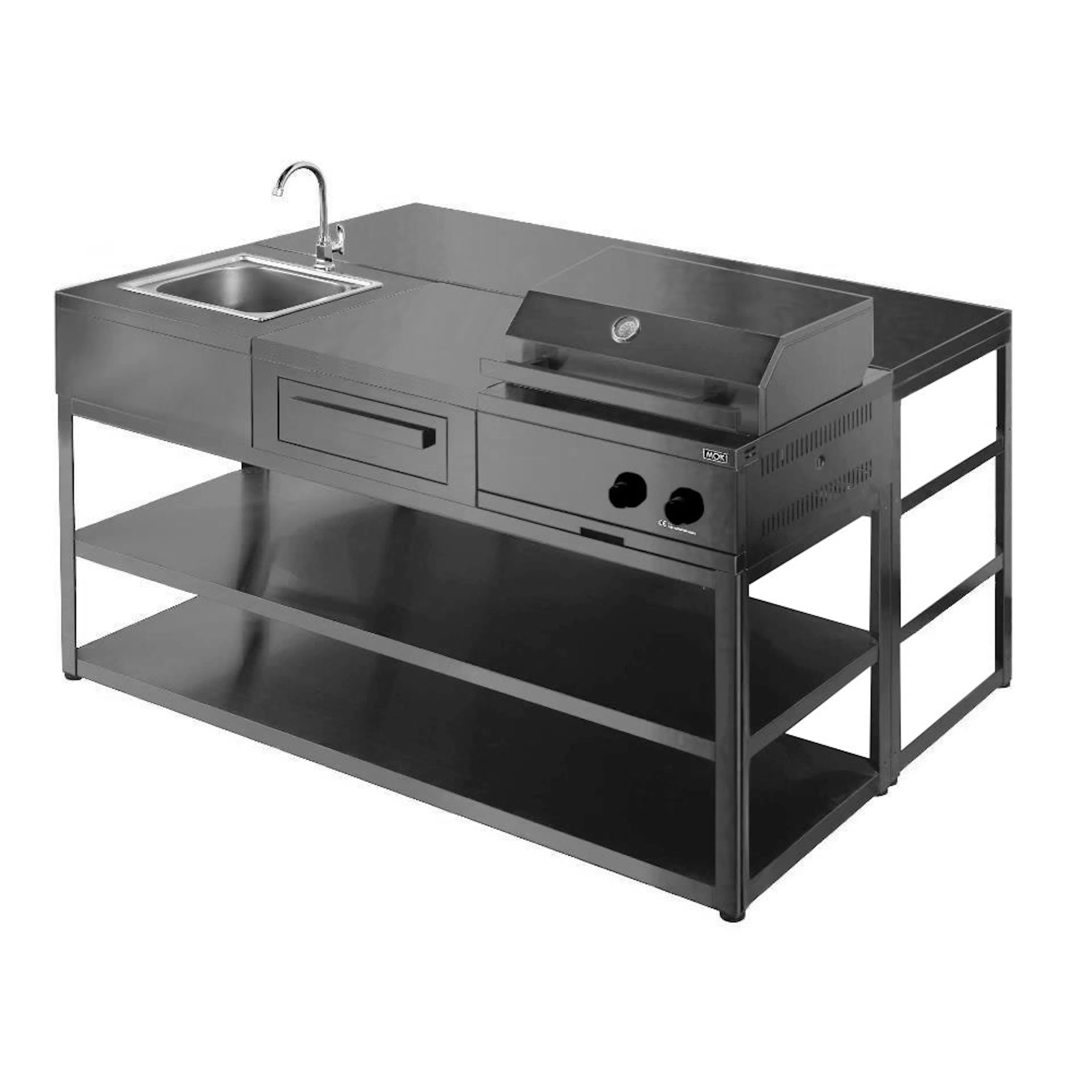 Frittstående Utekjøkken Myoutdoorkitchen Nordic Line Stavanger