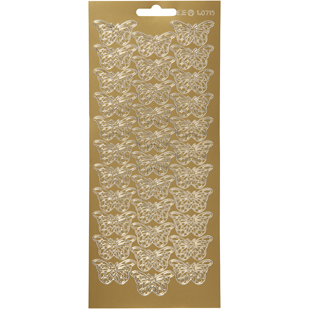 Stickers Creativ Company Sommerfugl 10x23 cm