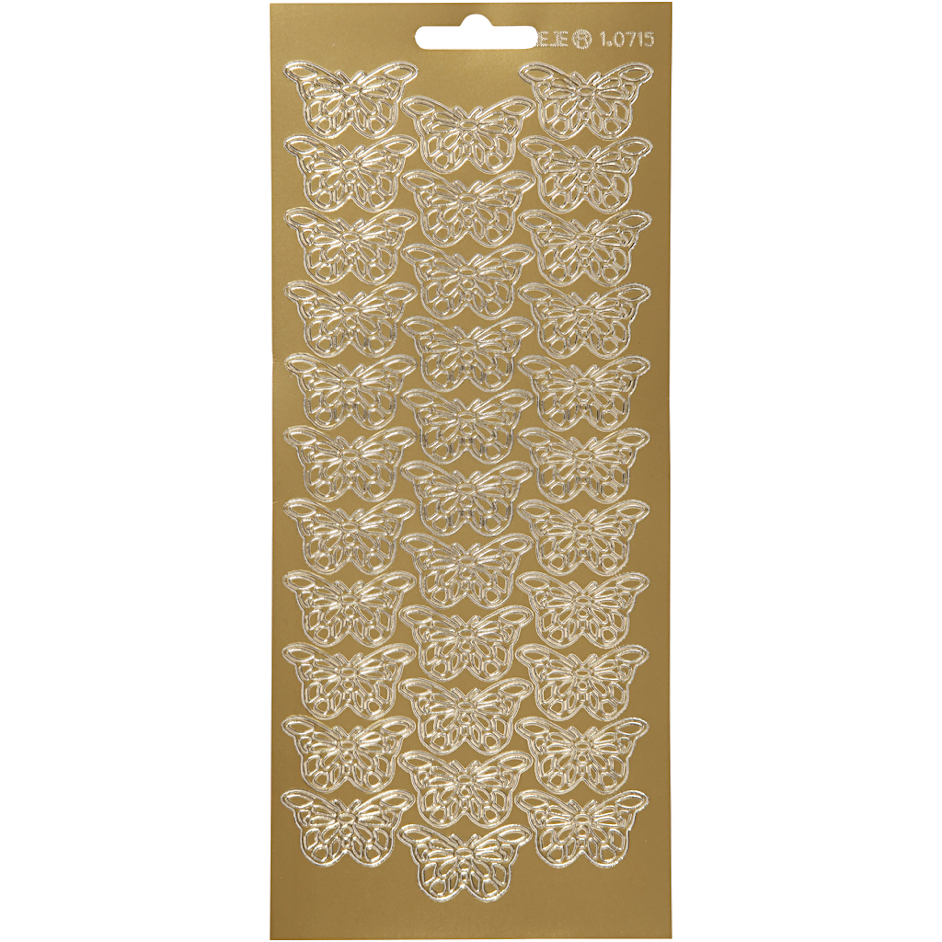 Stickers Creativ Company Sommerfugl 10x23 cm
