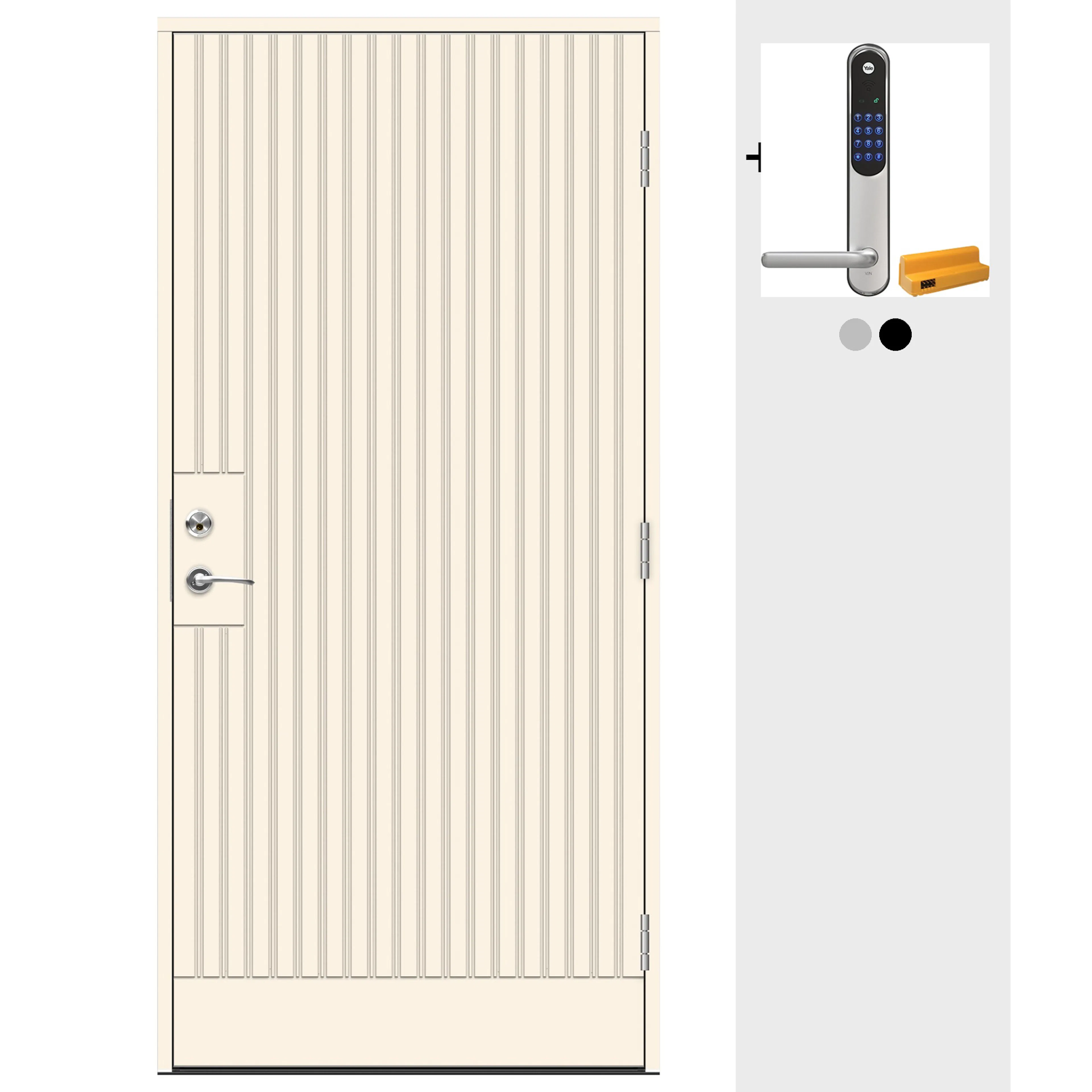 S-0502-Y, Hvit