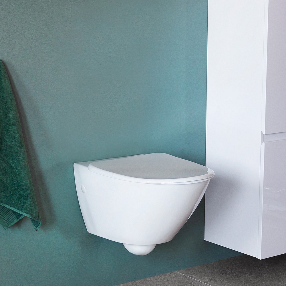 Toalett Bathlife Spola med Lokk