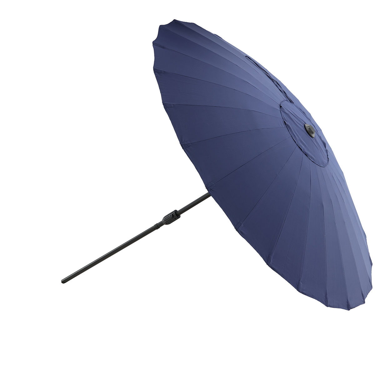 Palmetto Umbrella w. tilt, Blue, 270 Blå