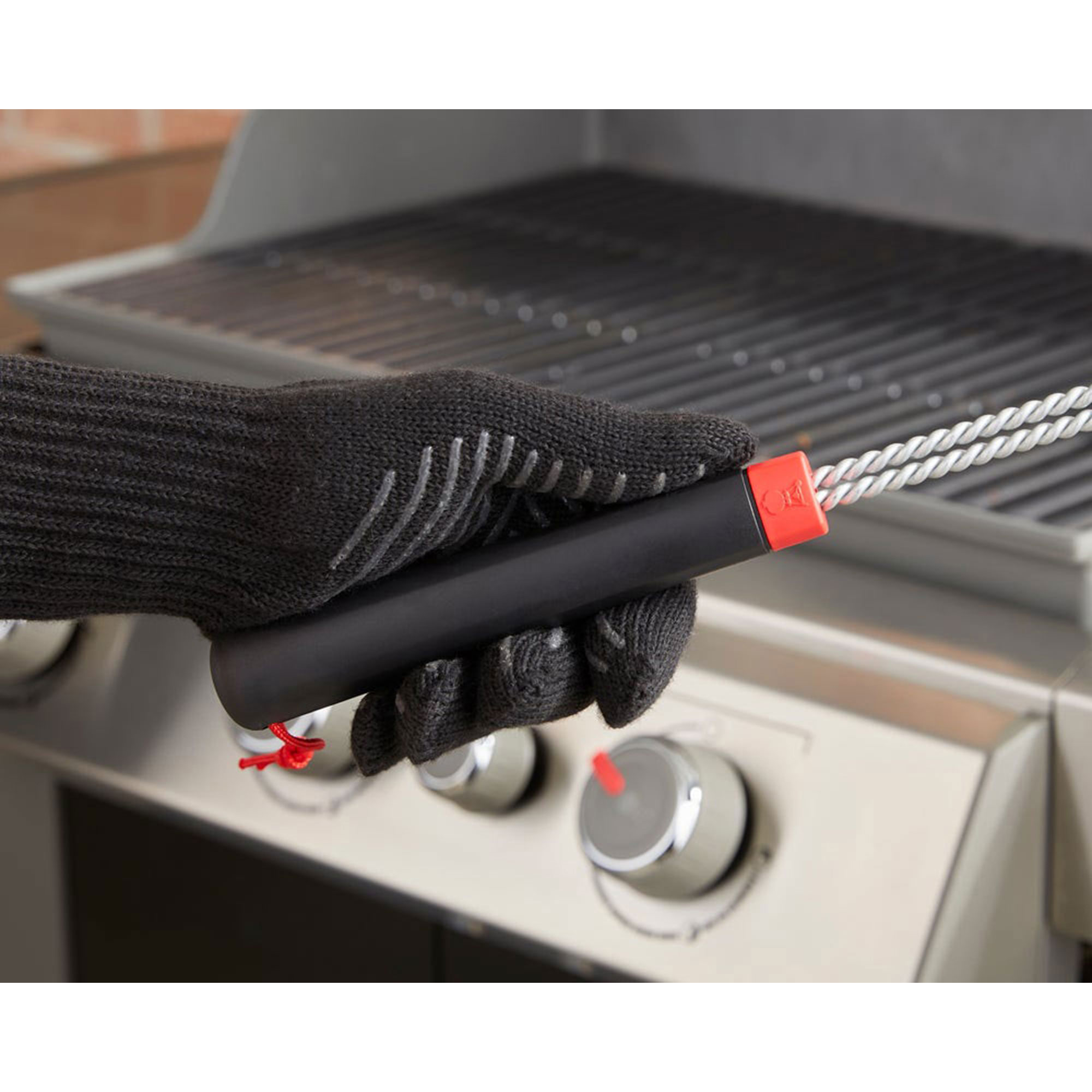 Grillbørste Weber Tresidig 46 cm
