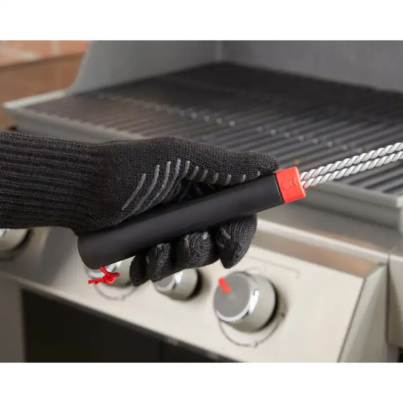 Grillbørste Weber Tresidig 46 cm