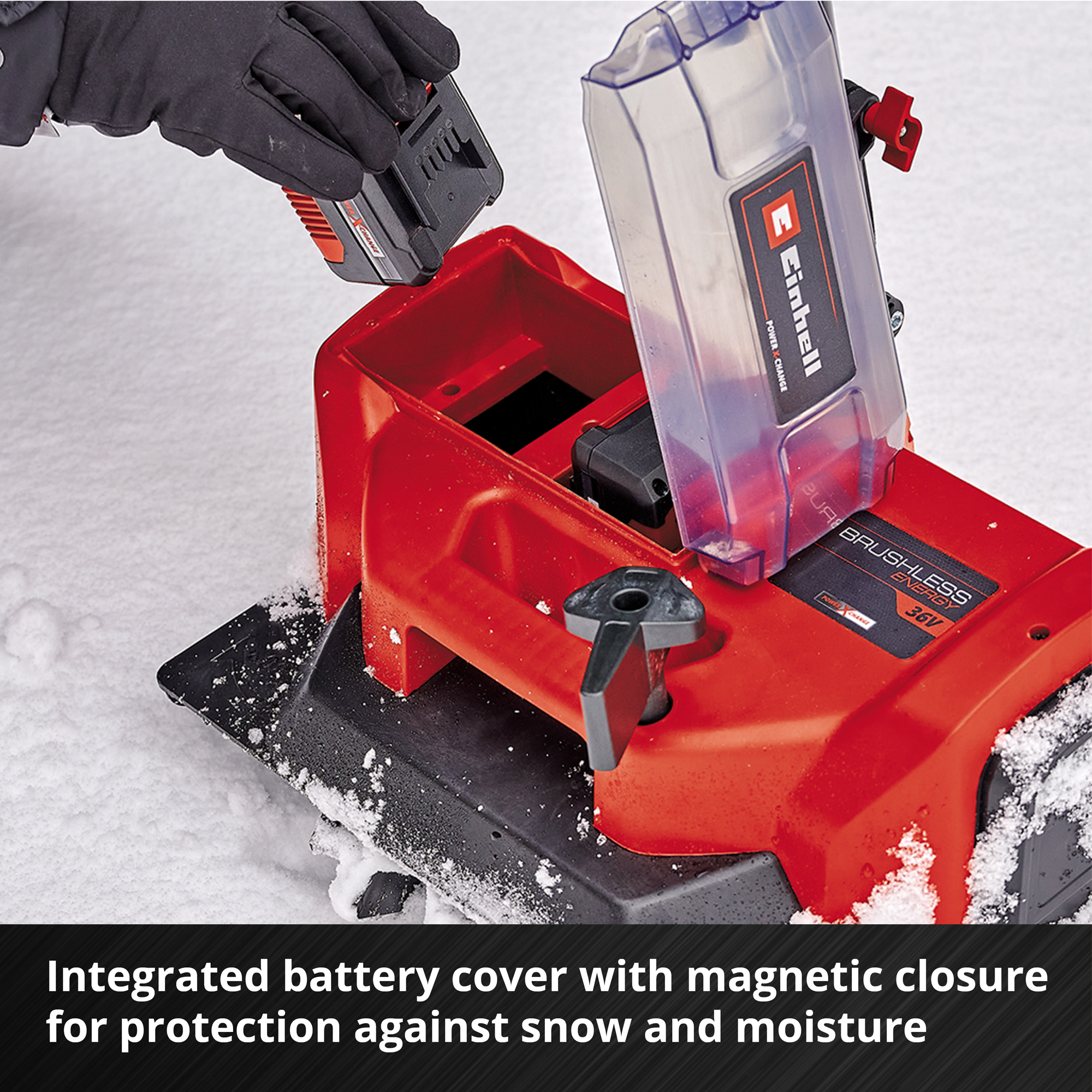 Snøfreser Einhell GE-ST 36/40 Li E-Solo 36 Volt Ledningsfri ekskl. Batteri og Lader