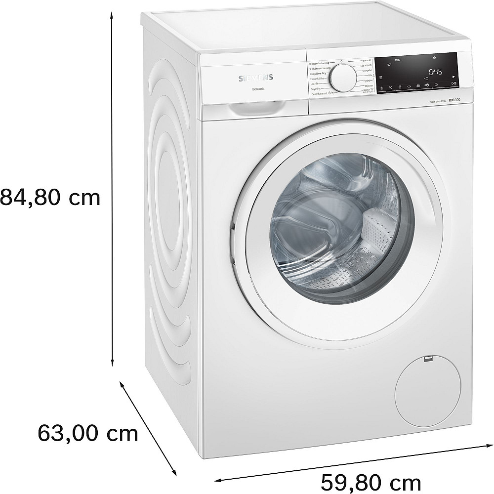Vaskemaskin med Tørketrommel Siemens iQ300 WN34A1L0DN Hurtigvask