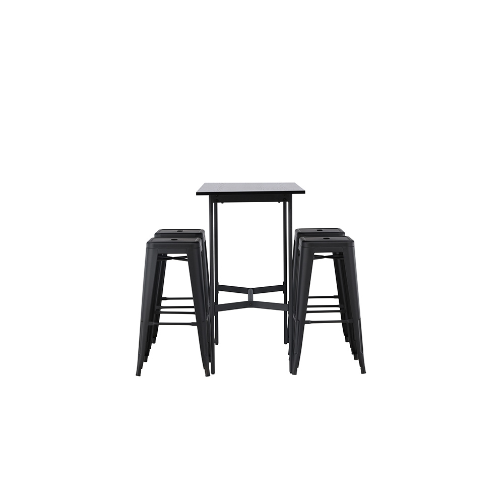 Spisegruppe Venture Home Rax med 4 stk Tempe Stoler