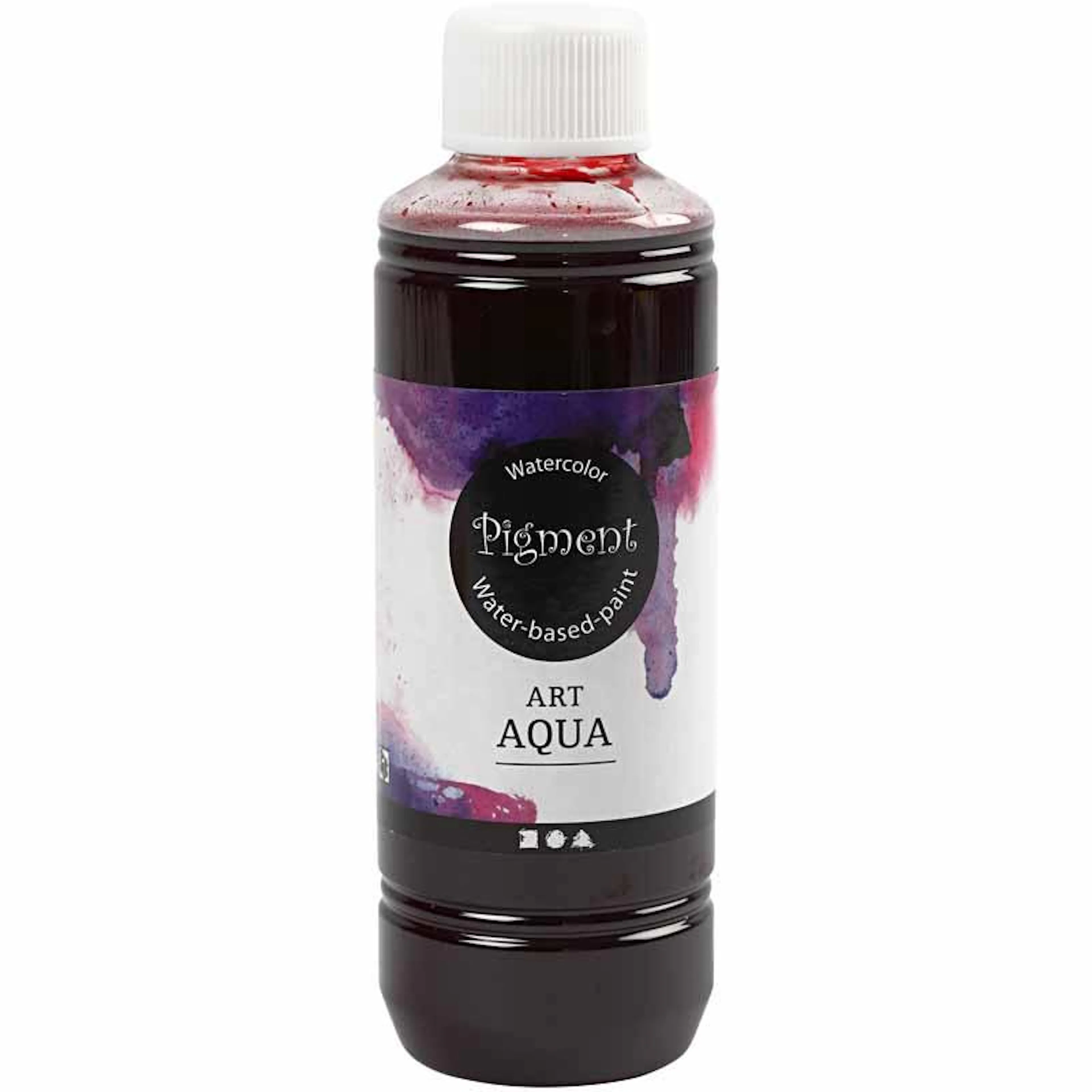 Flytande akvarellfärg, röd, 250 ml/ 1 flaska Rød