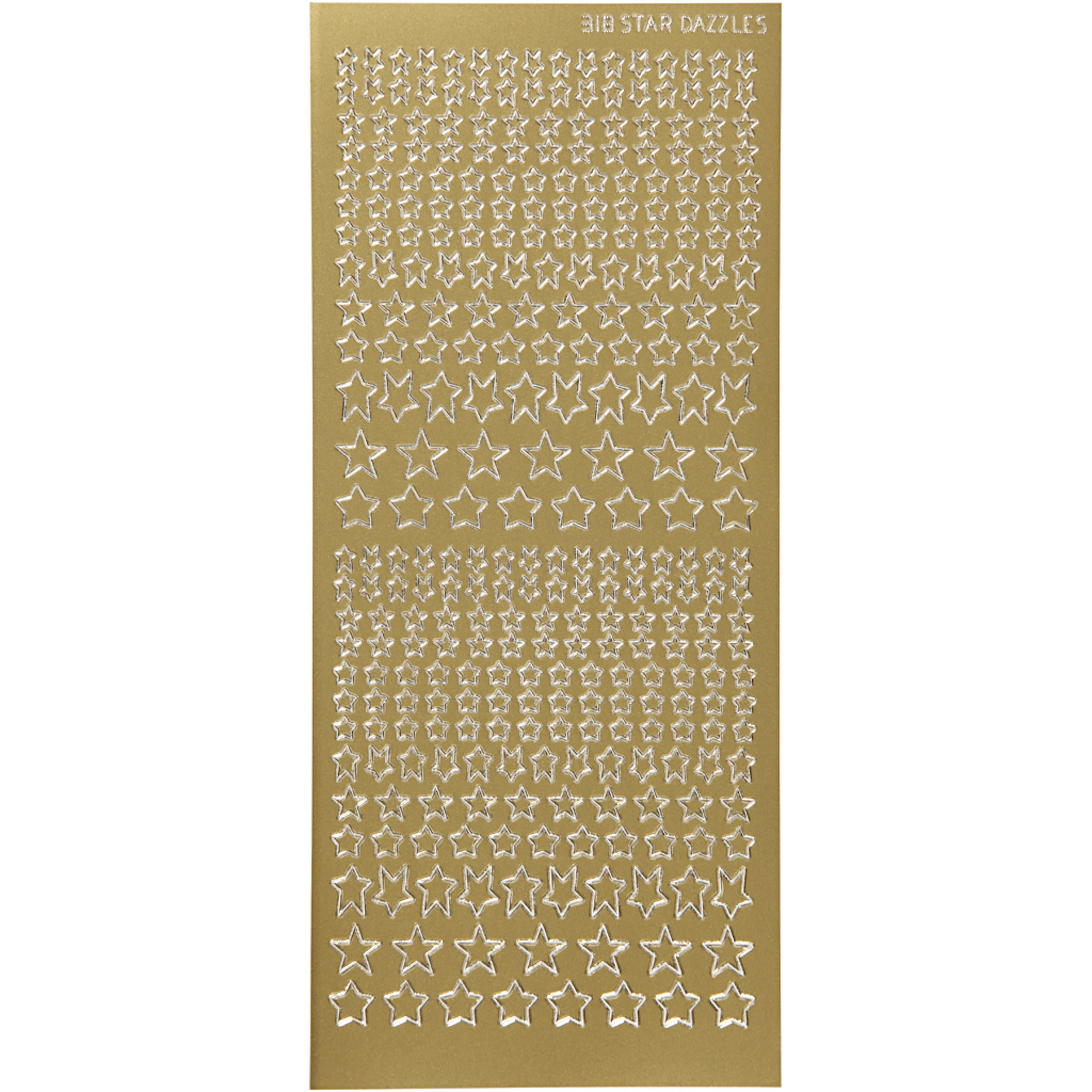Stickers Creativ Company Stjerner 10x23 cm