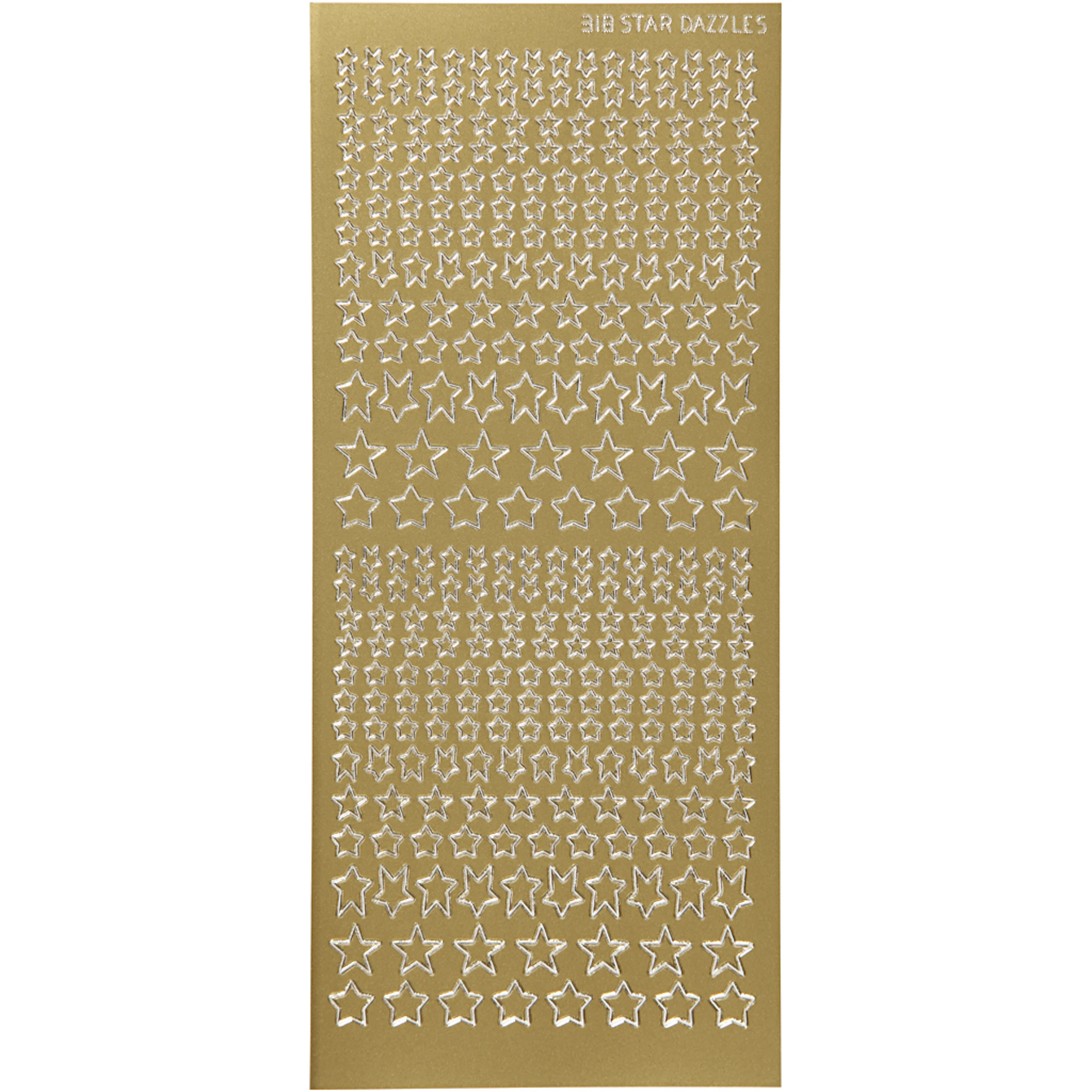 Stickers Creativ Company Stjerner 10x23 cm