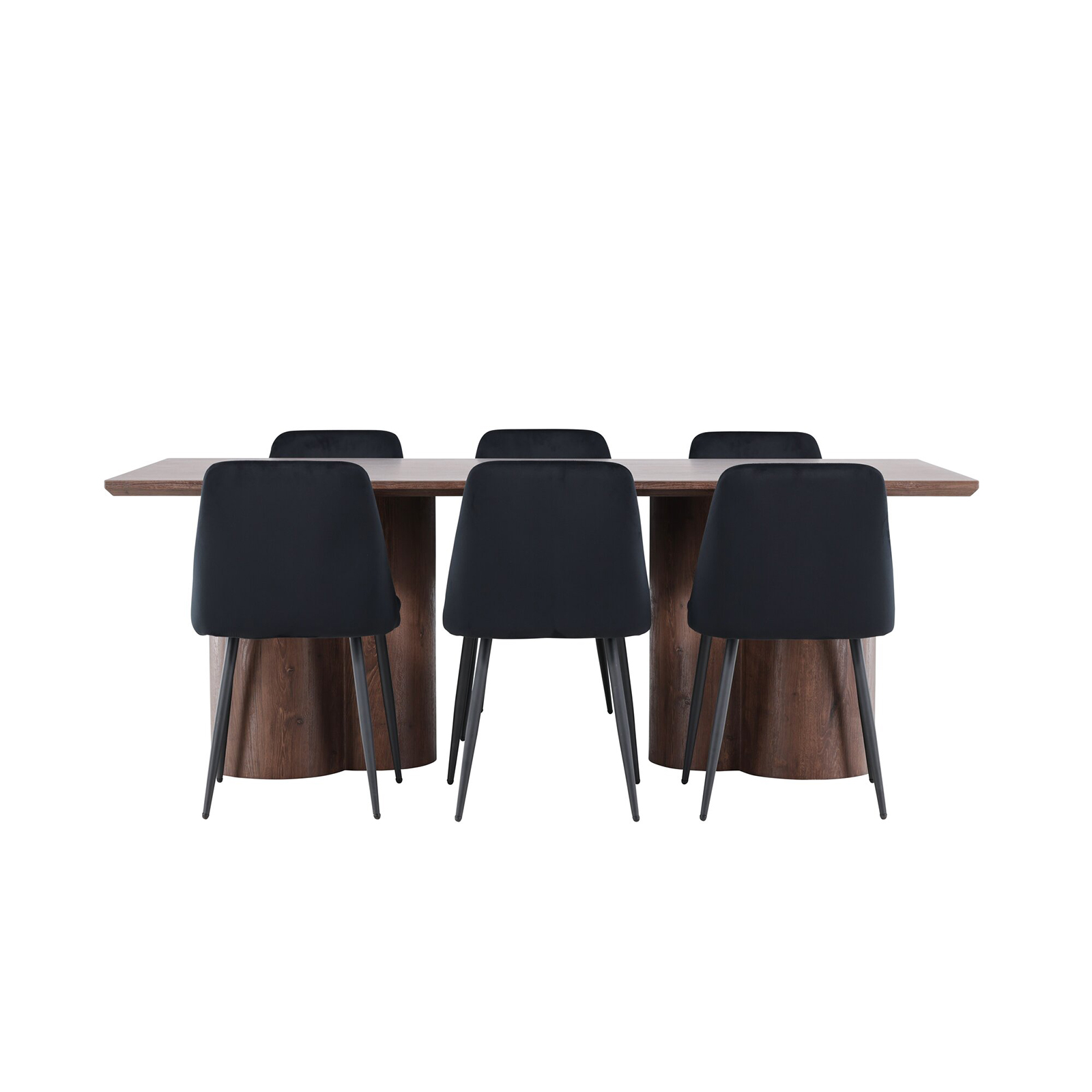 Spisegruppe Venture Home Olivia 210 med 6 stk Night Stoler