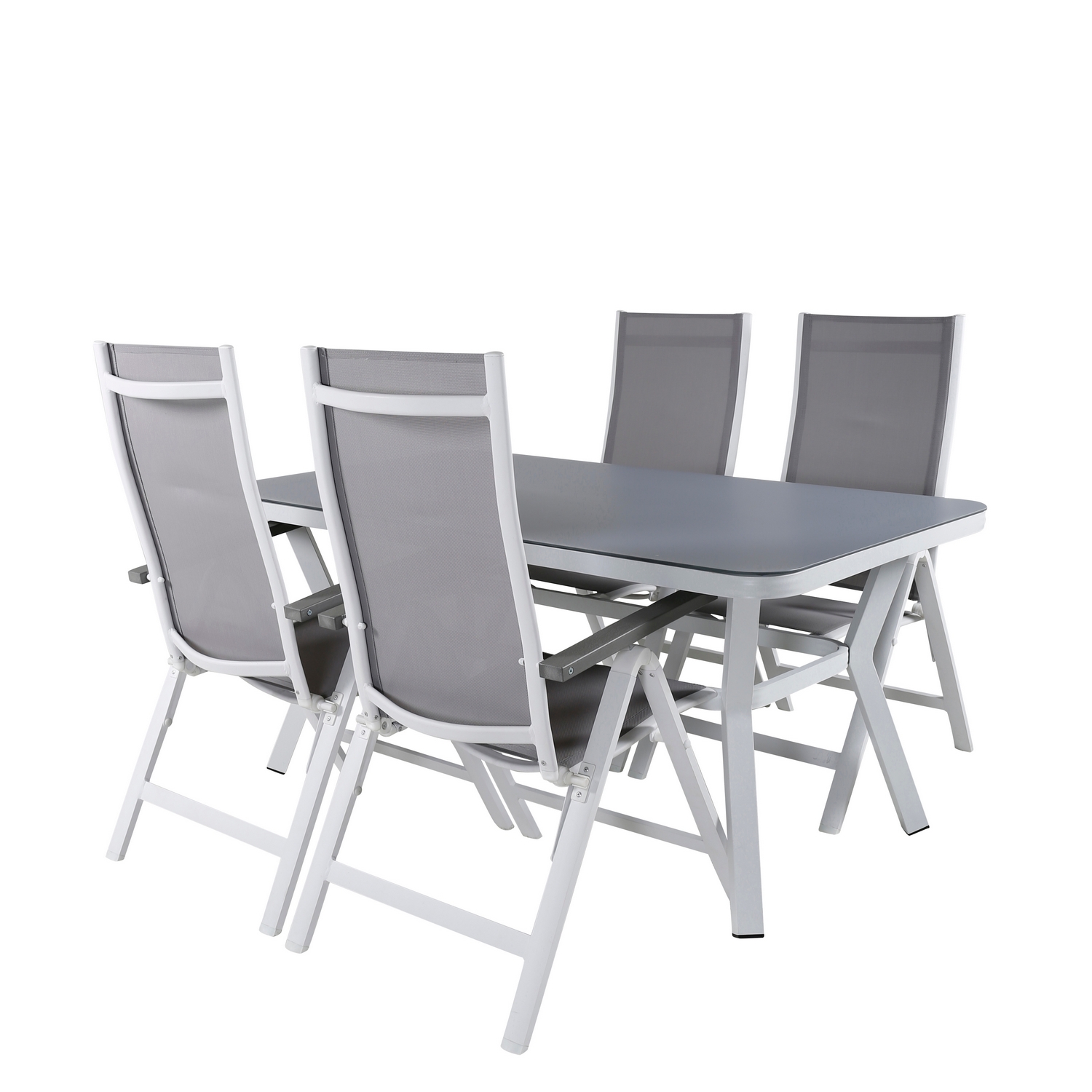 Spisegruppe Venture Home Vyn med 4 Arz Spisestoler