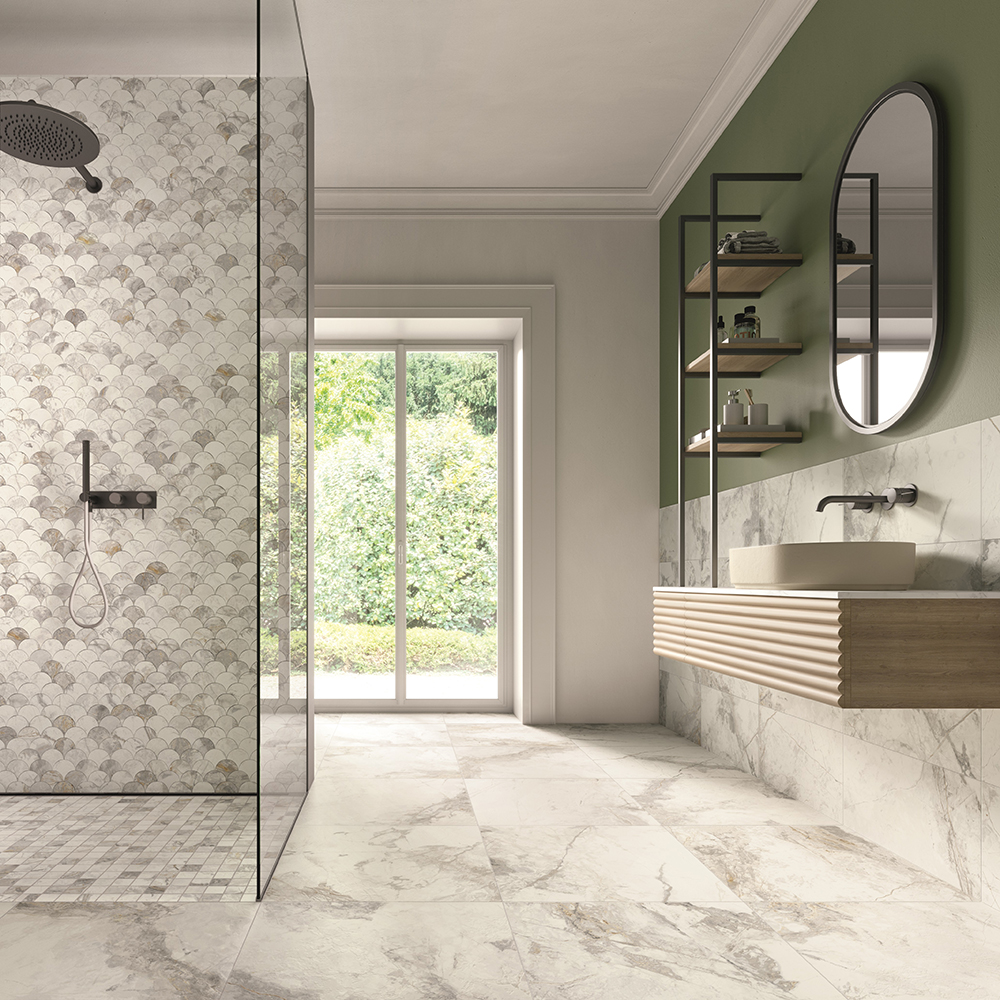Klinker Astor Ceramiche Golden Age Hvit 60x60 cm
