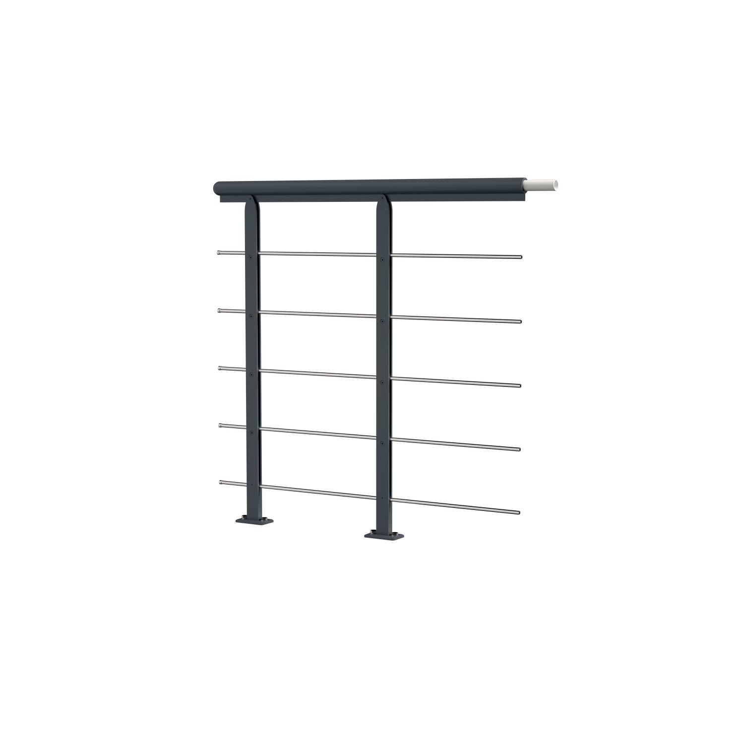 Rekkverk Dolle Spiral Design 1 m Forlengersett