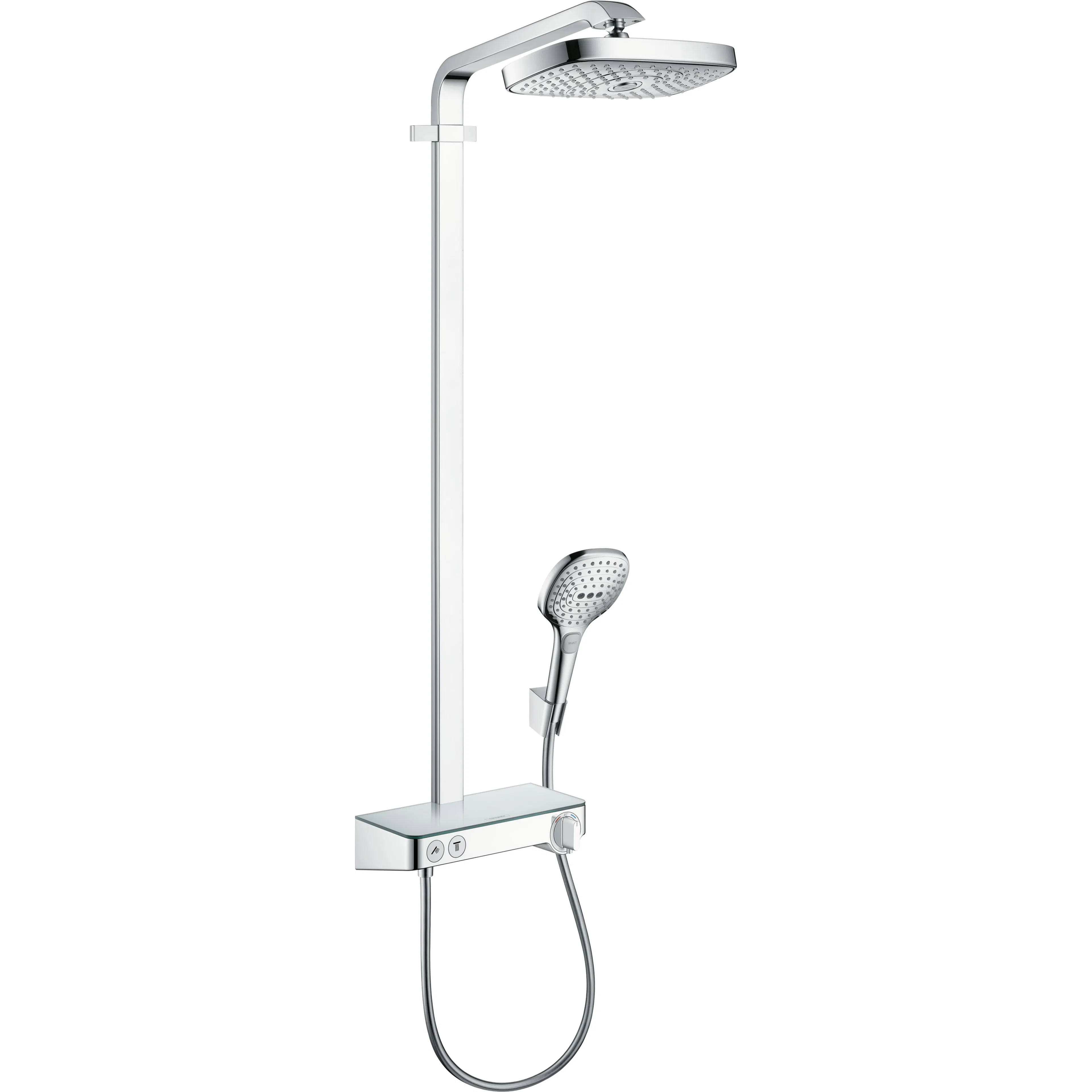 Takdusjsett Hansgrohe Raindance Select E 300 2jet Showerpipe 150 cc