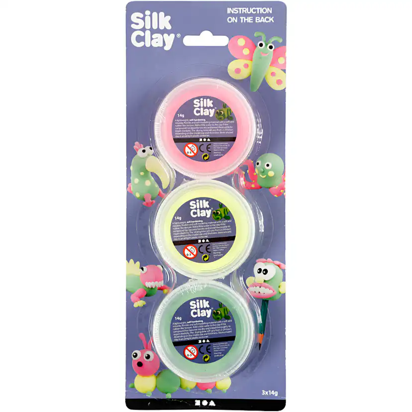 Silk Clay Creativ Company 3x14 g/1 Pk